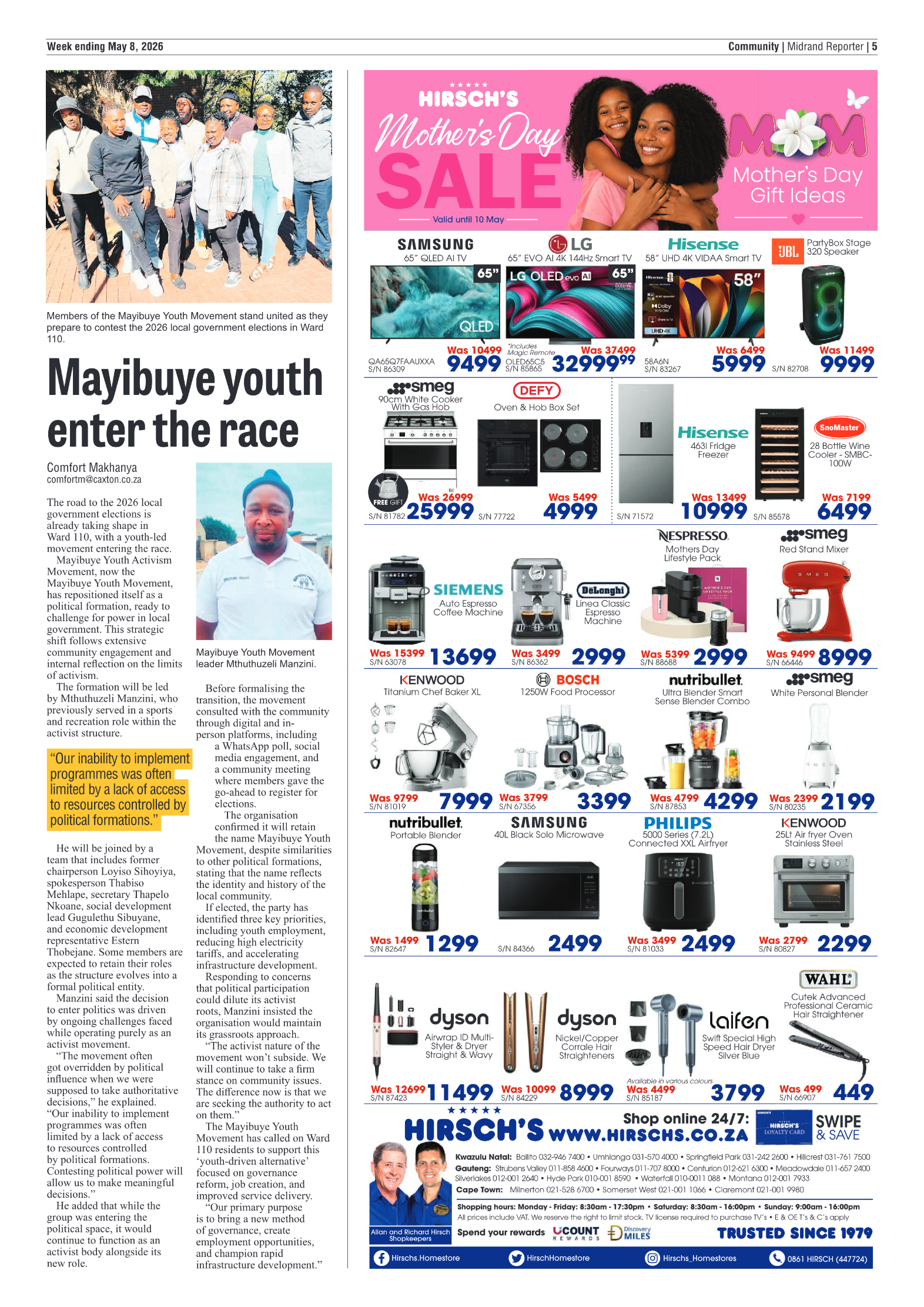 Midrand Reporter 8 May 2026 page 5
