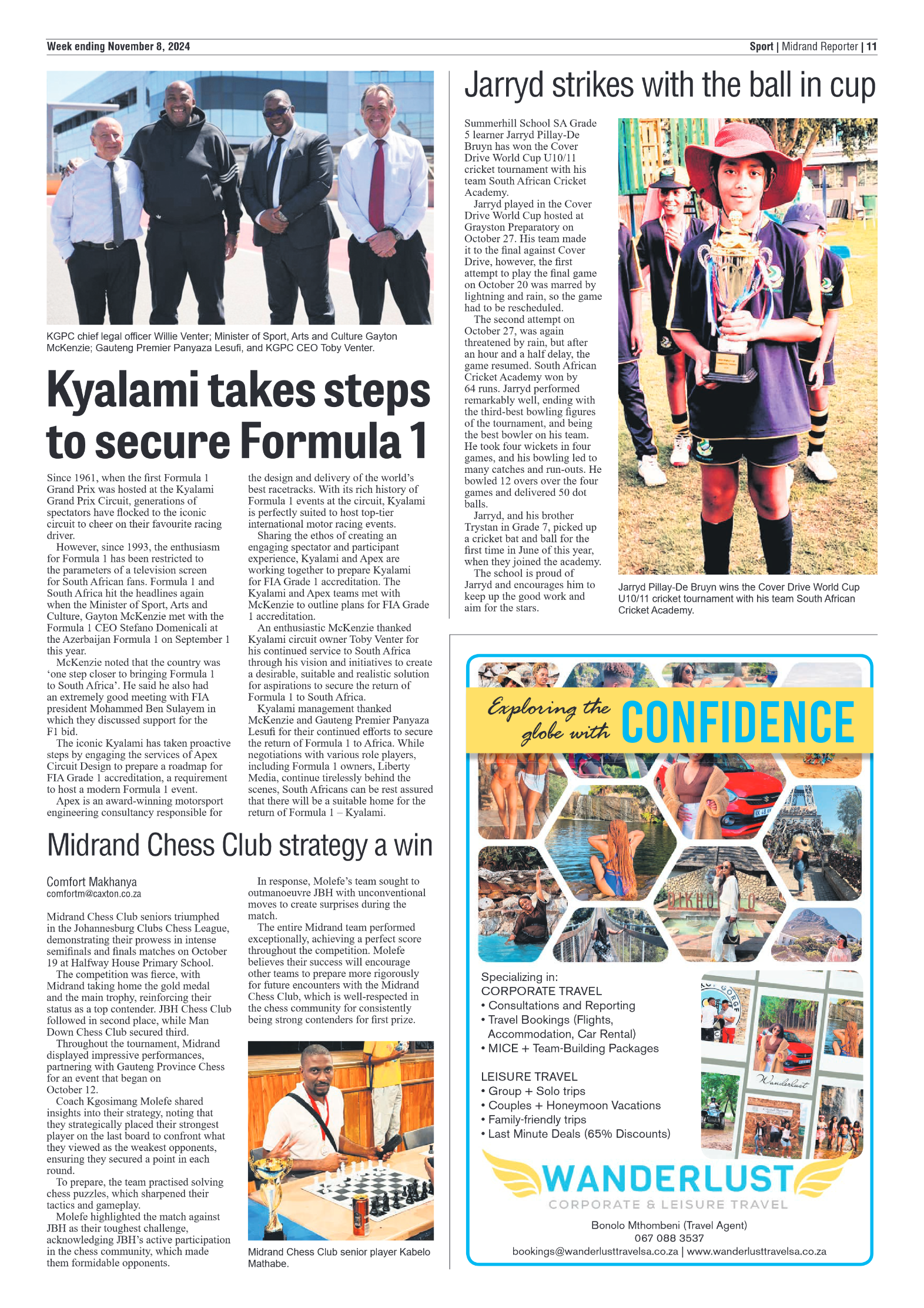 Midrand Reporter 8 November 2024 page 11