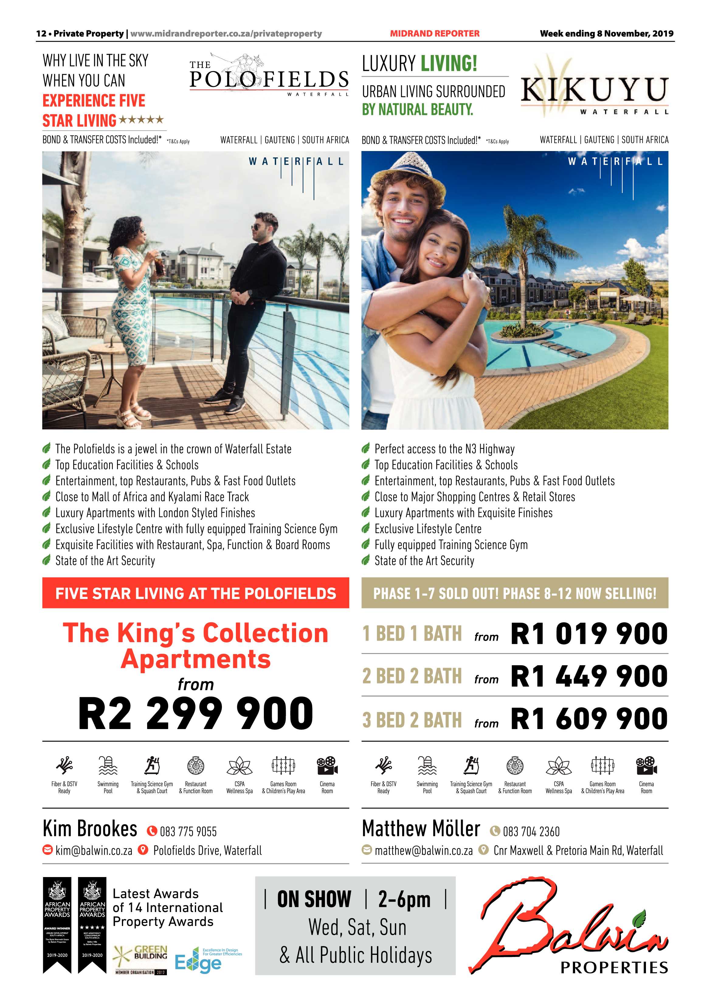 Midrand Reporter 8 November, 2019 page 12