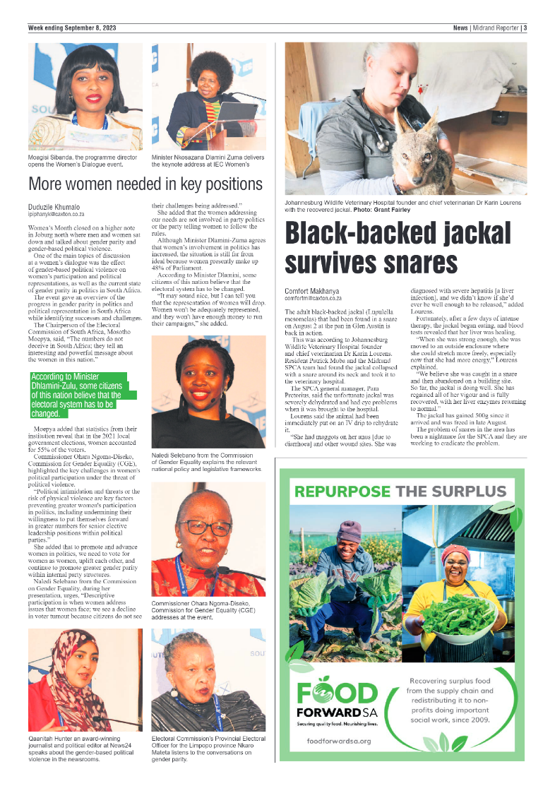 Midrand Reporter 8 Sept 2023 page 3