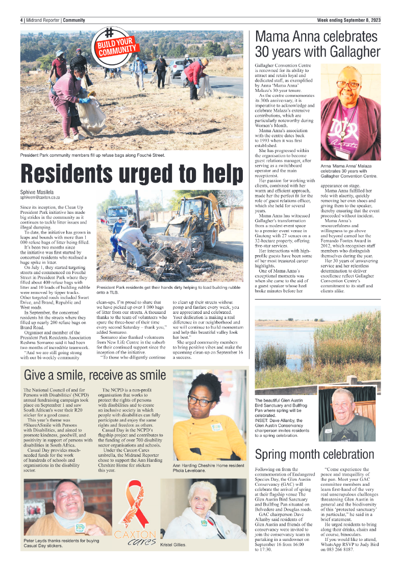 Midrand Reporter 8 Sept 2023 page 4
