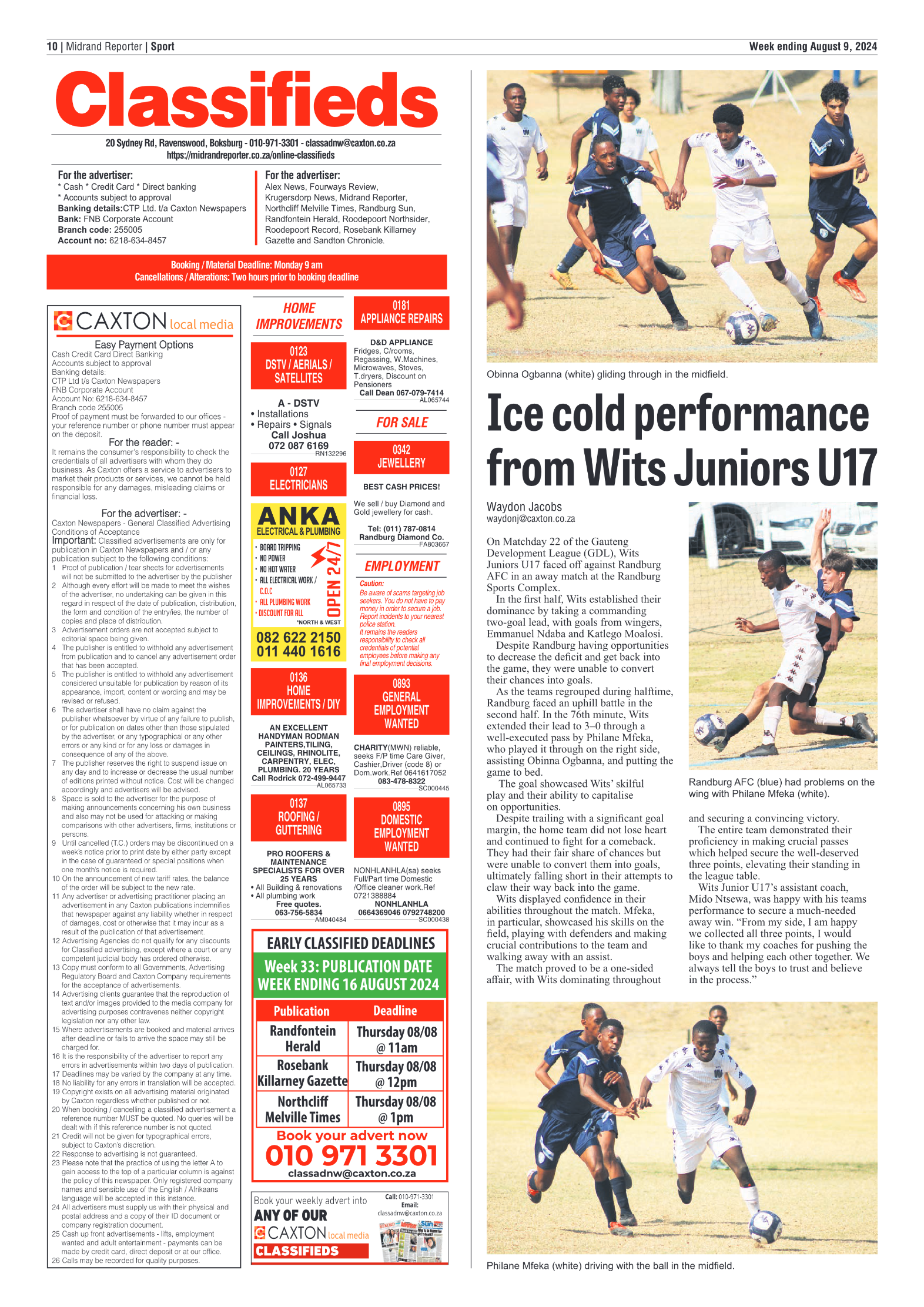 Midrand Reporter 9 August 2024 page 10