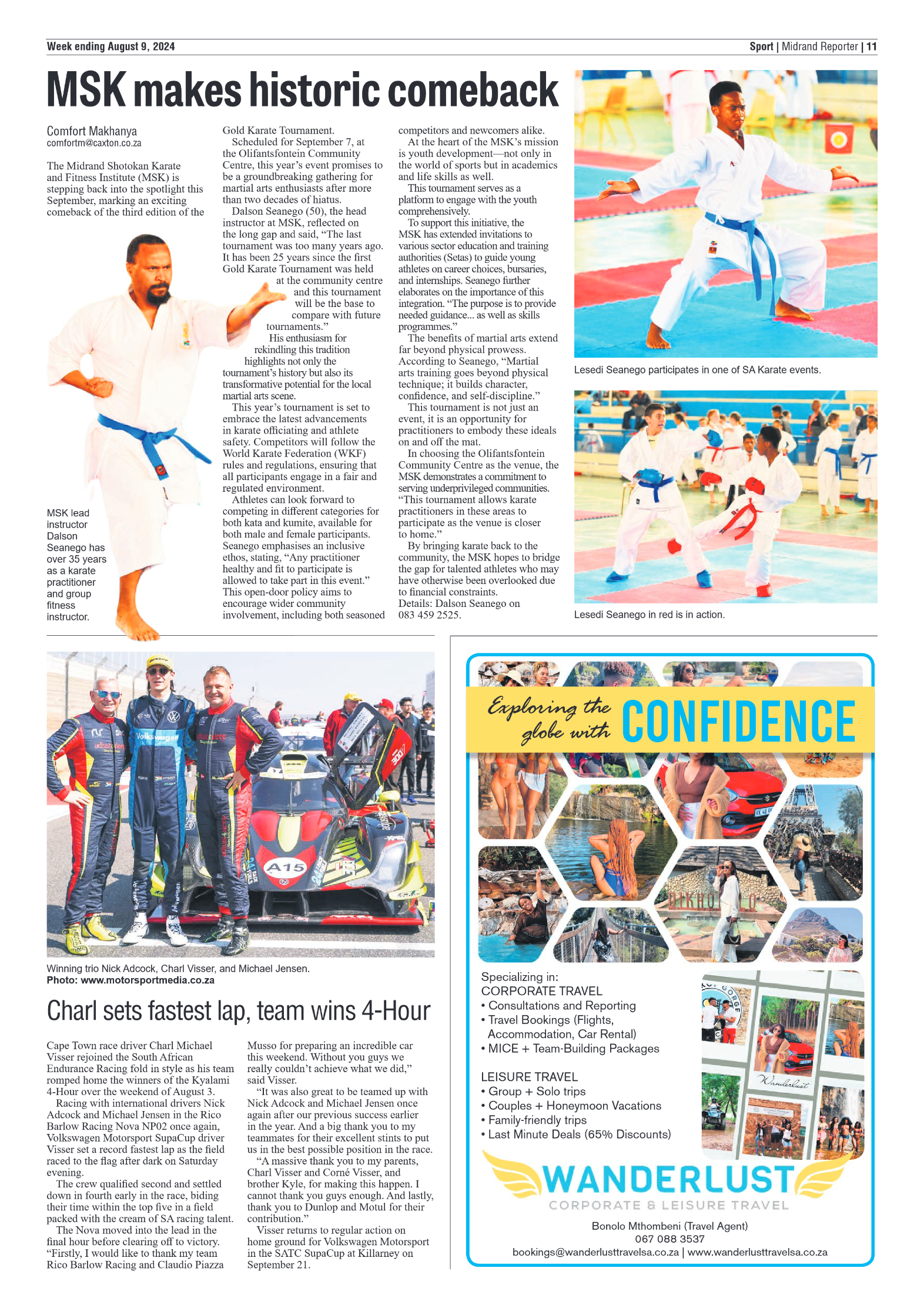 Midrand Reporter 9 August 2024 page 11