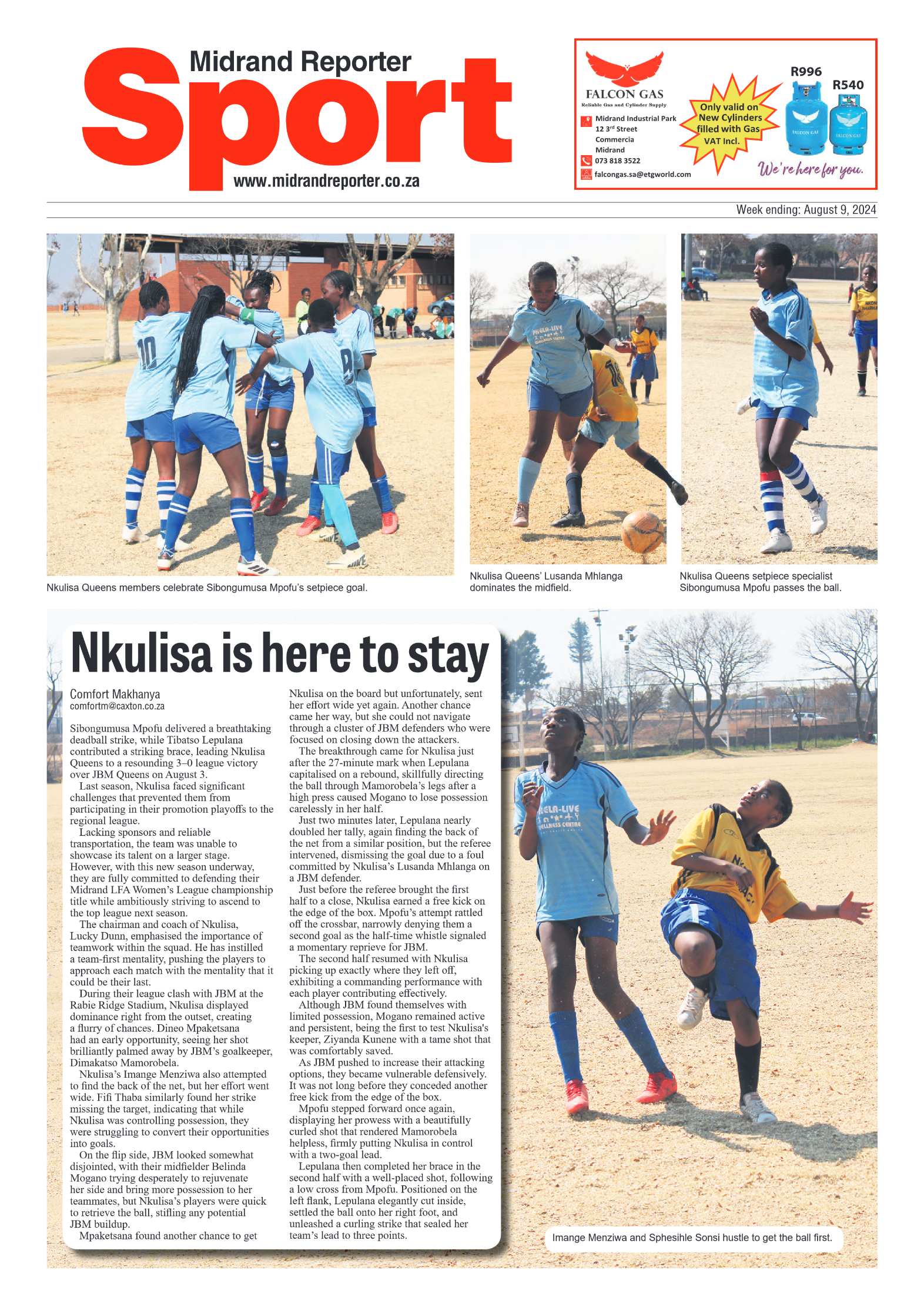 Midrand Reporter 9 August 2024 page 12
