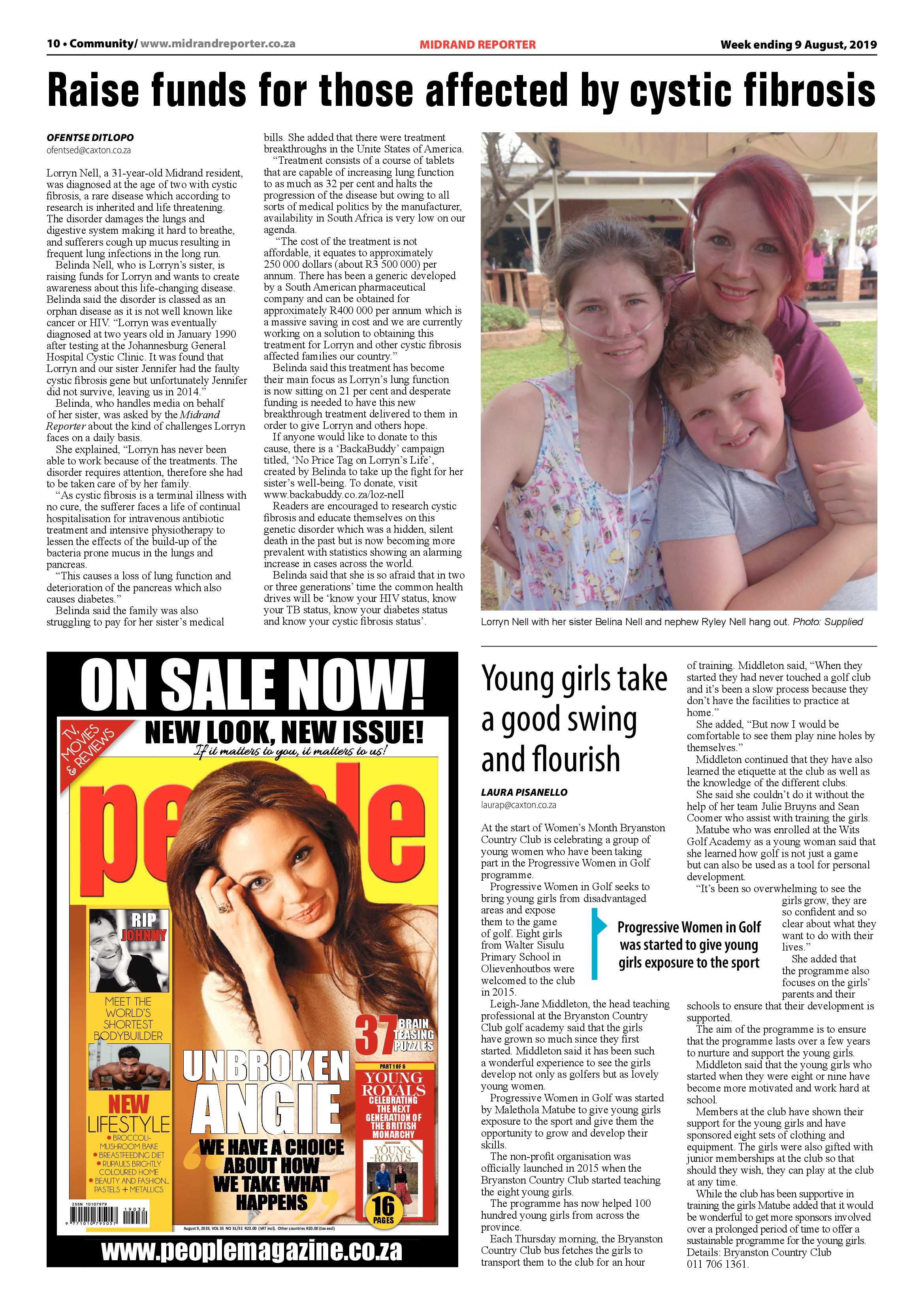Midrand Reporter 9 August, 2019 page 10