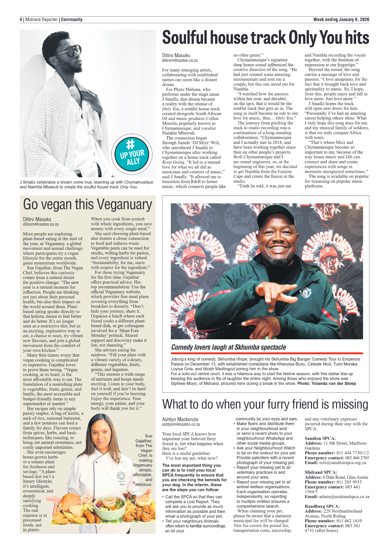 Midrand Reporter 9 January 2026 page 4