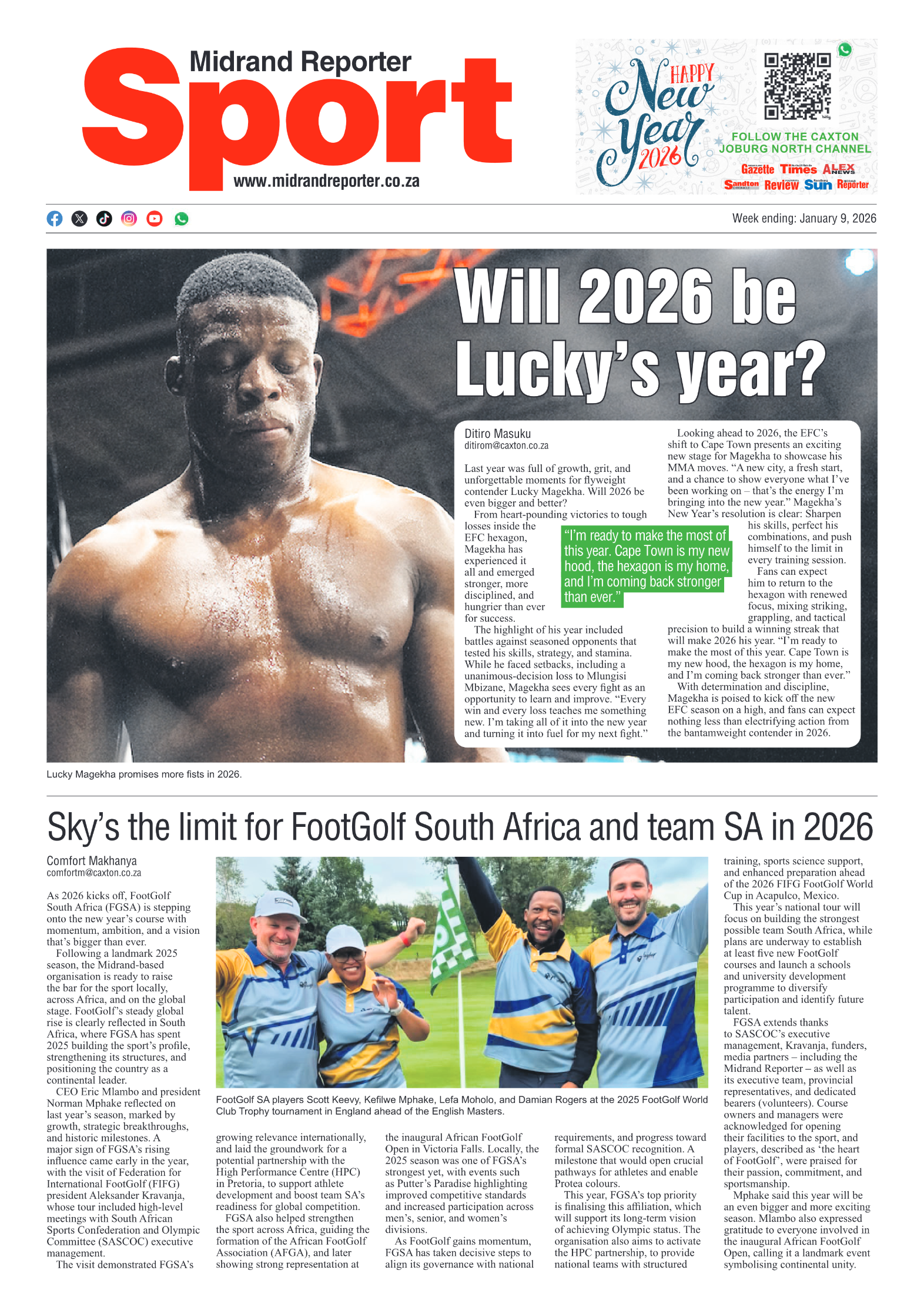 Midrand Reporter 9 January 2026 page 8