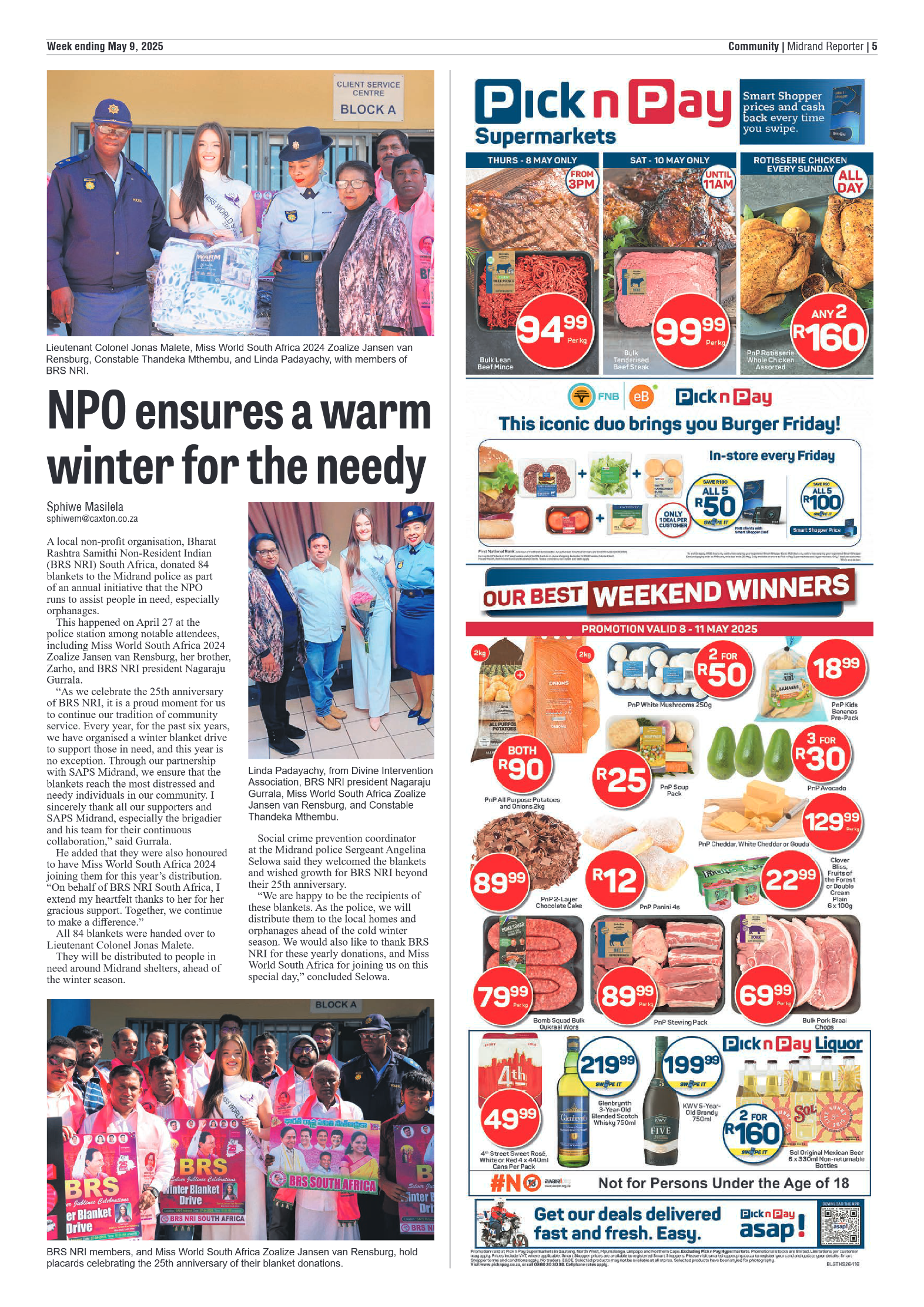 Midrand Reporter 9 May 2025 page 5