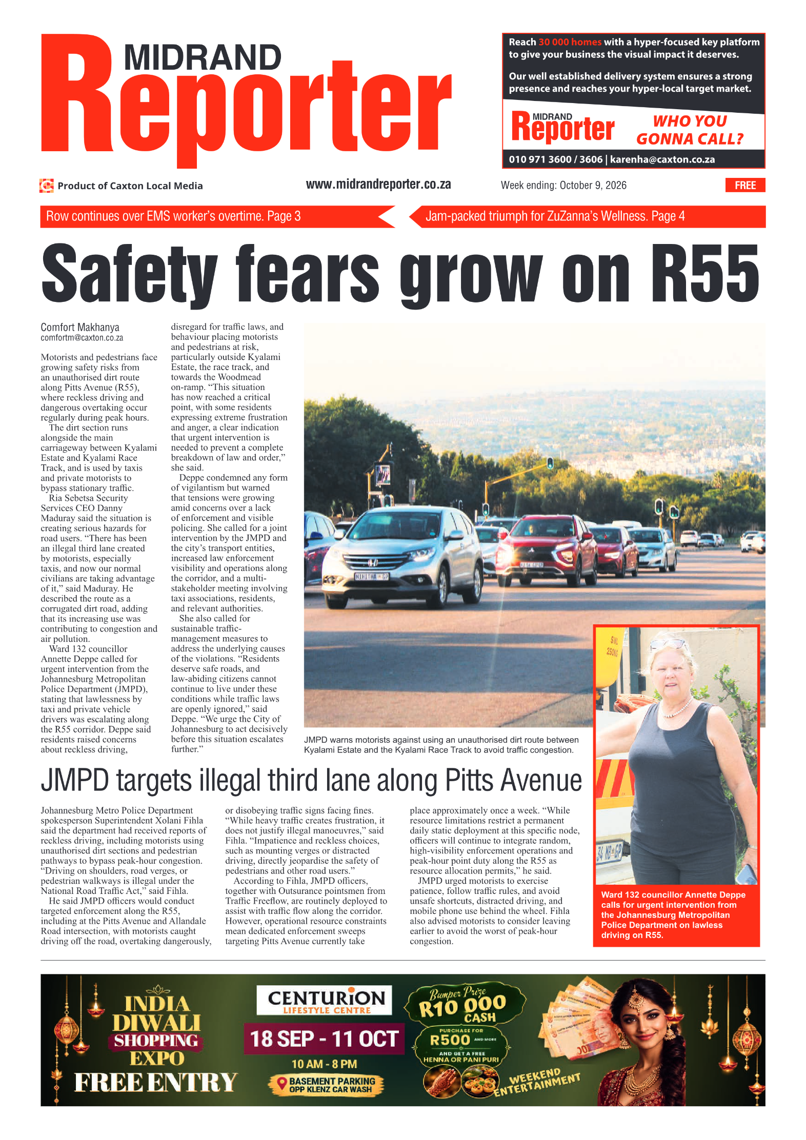 Midrand Reporter 9 October 2026 page 3