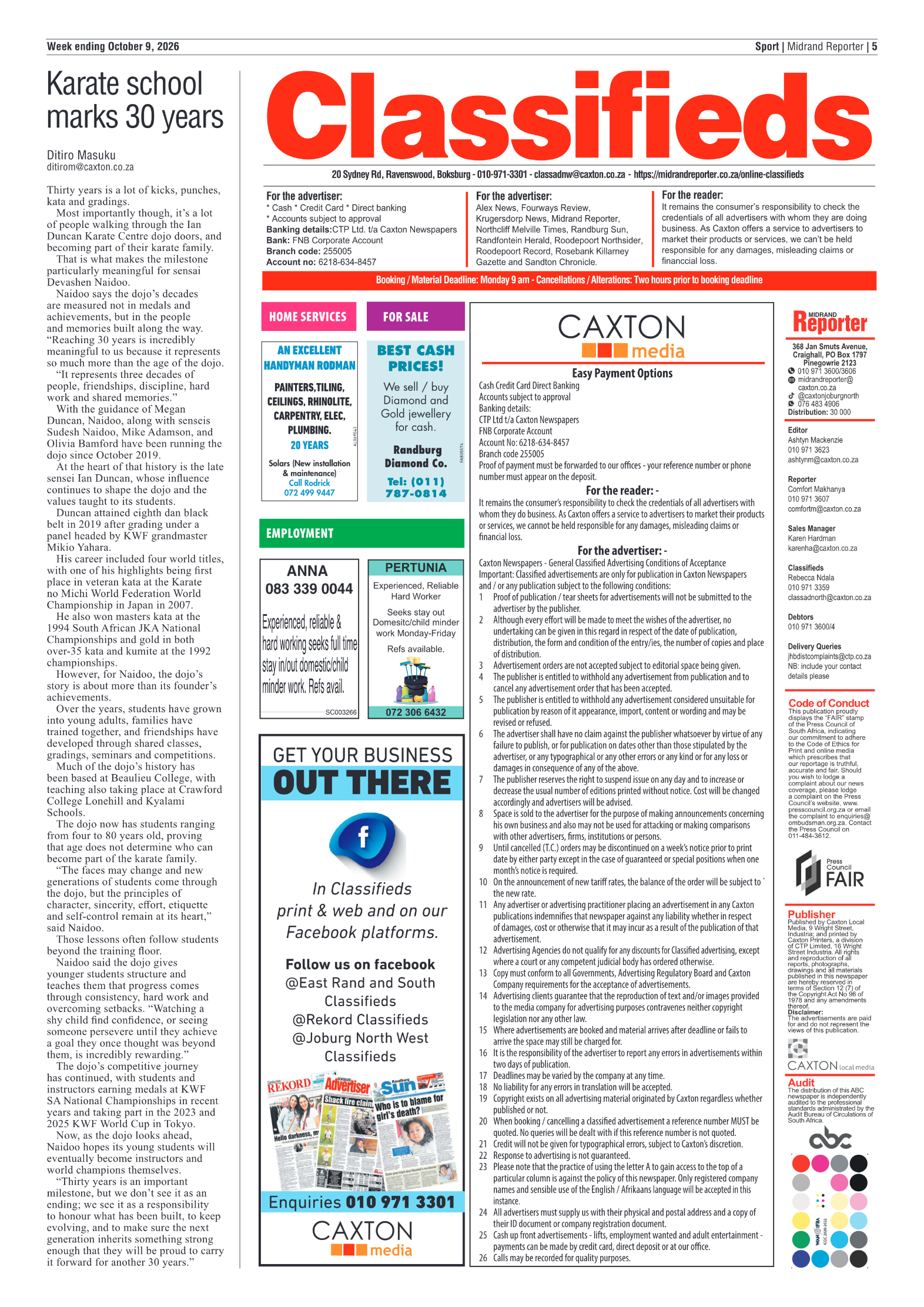 Midrand Reporter 9 October 2026 page 7