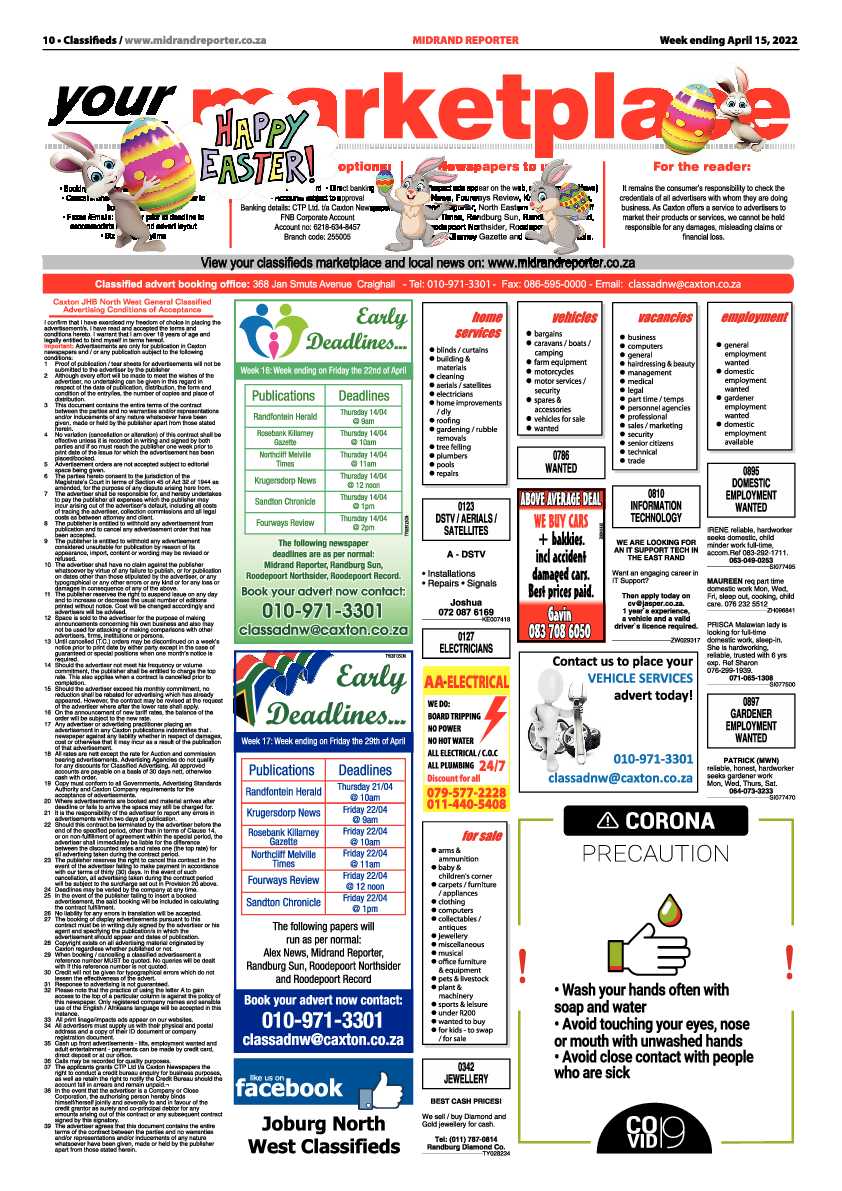 Midrand Reporter April 15, 2022 page 10