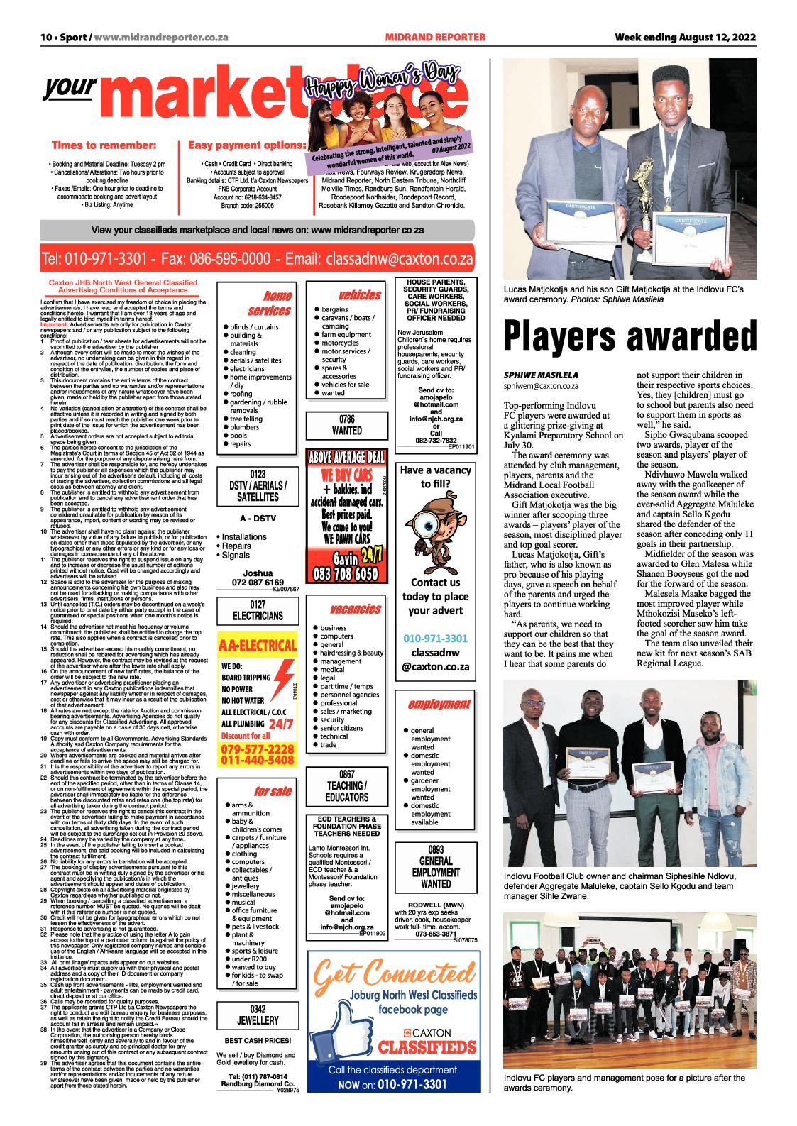 Midrand Reporter August 12 2022 page 10