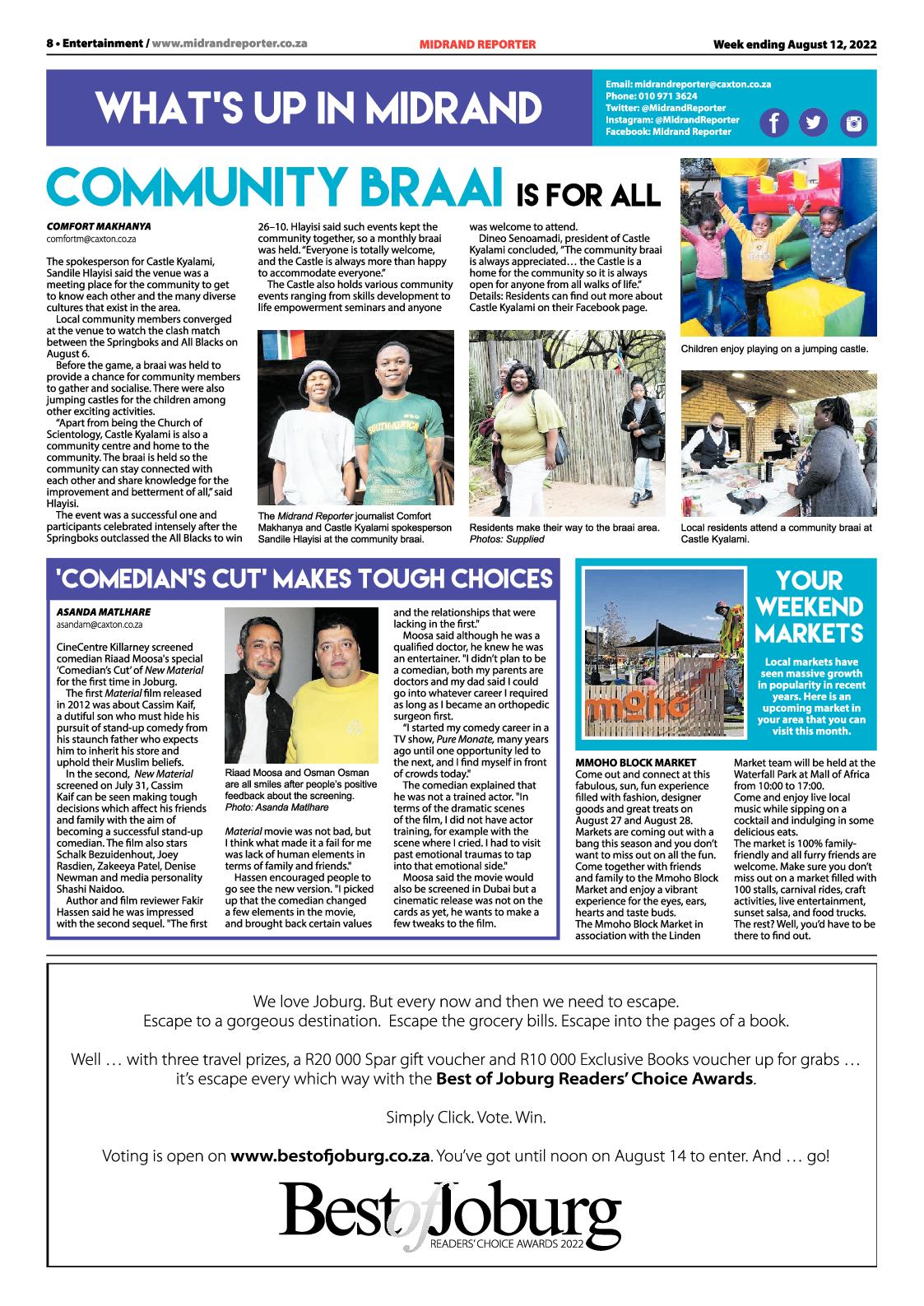 Midrand Reporter August 12 2022 page 8