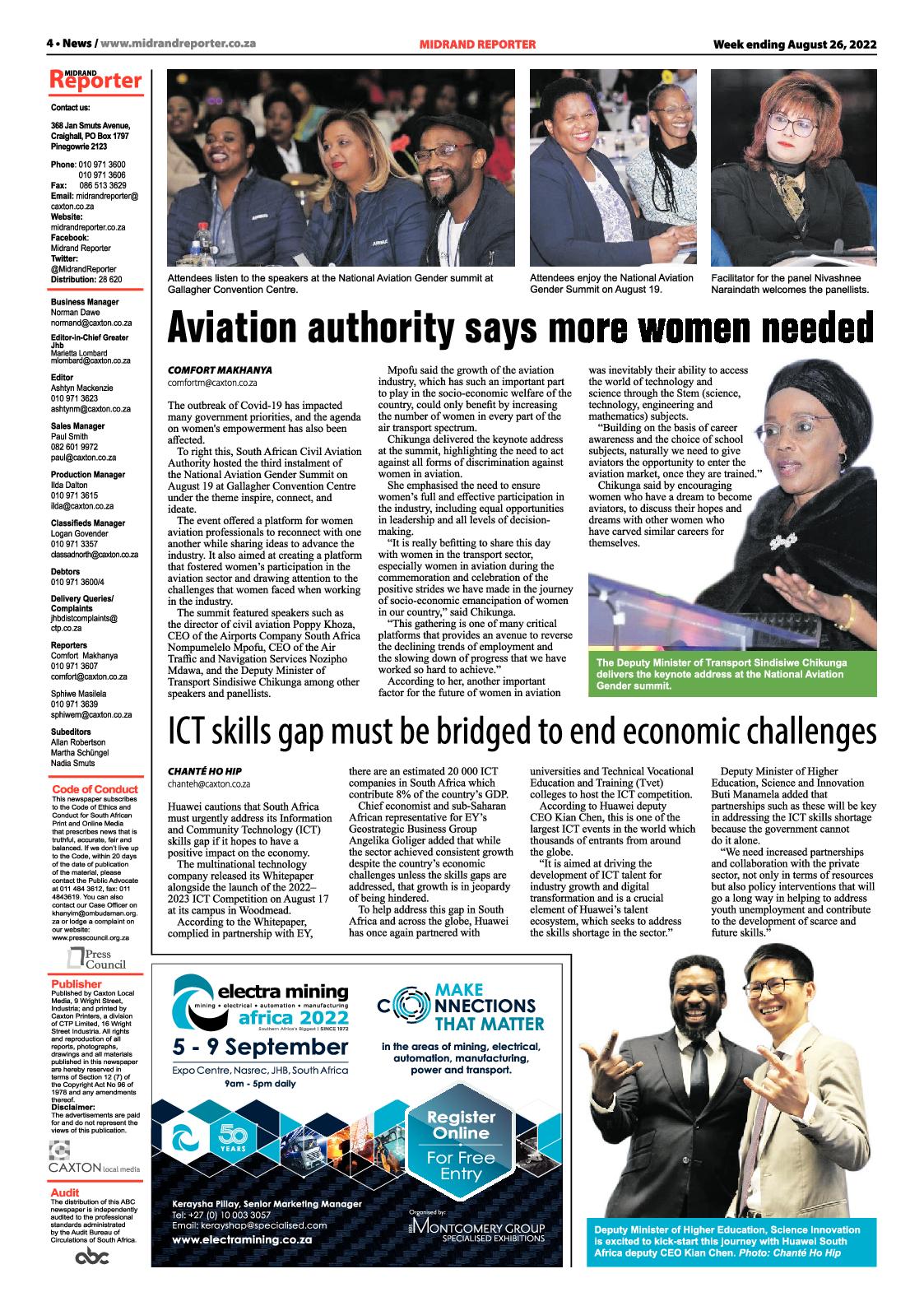 Midrand Reporter August 26 2022 page 4