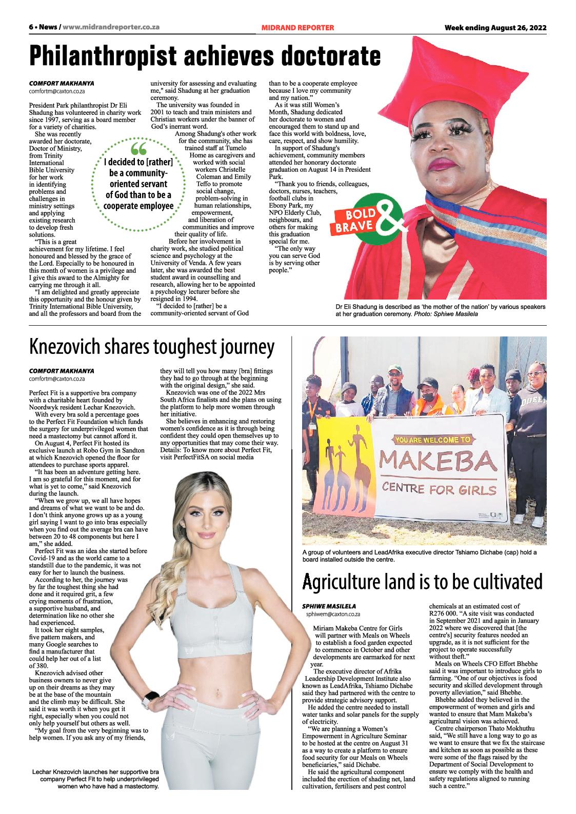 Midrand Reporter August 26 2022 page 6