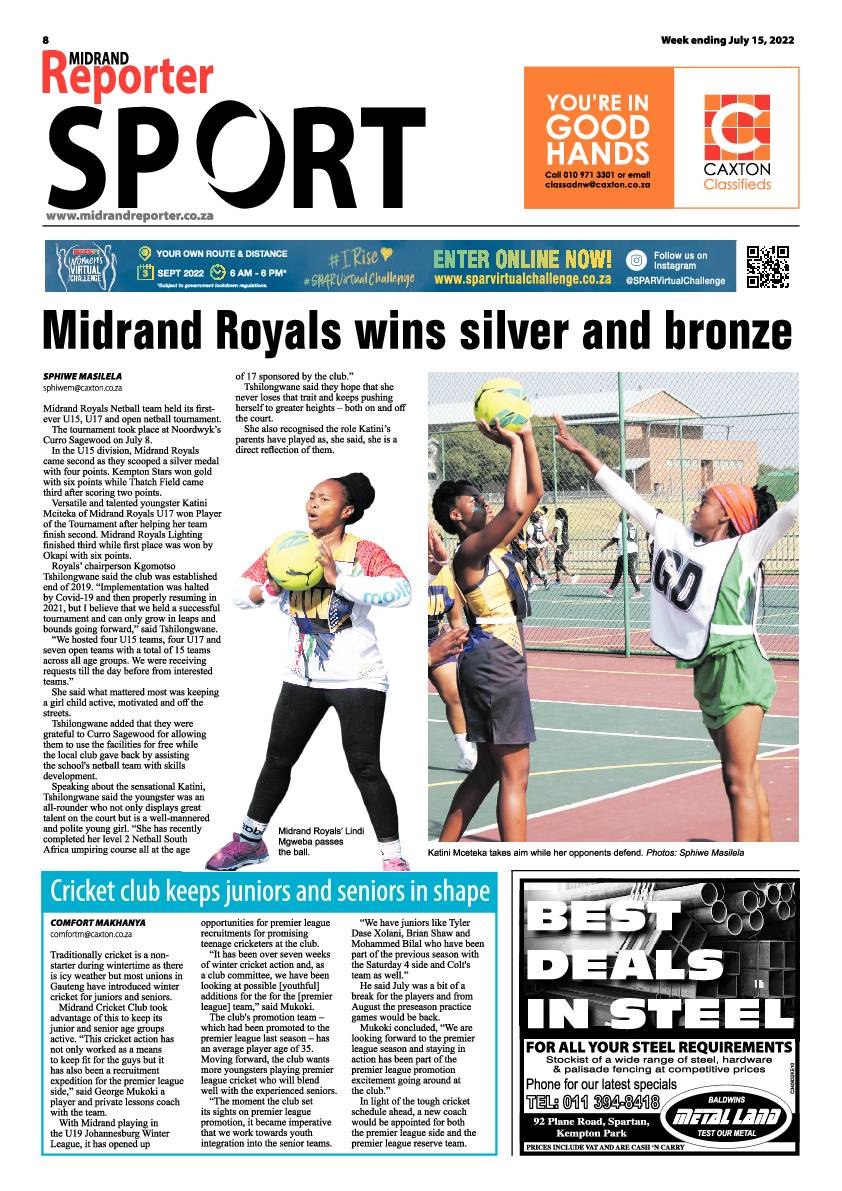 Midrand Reporter July 15 2022 page 8