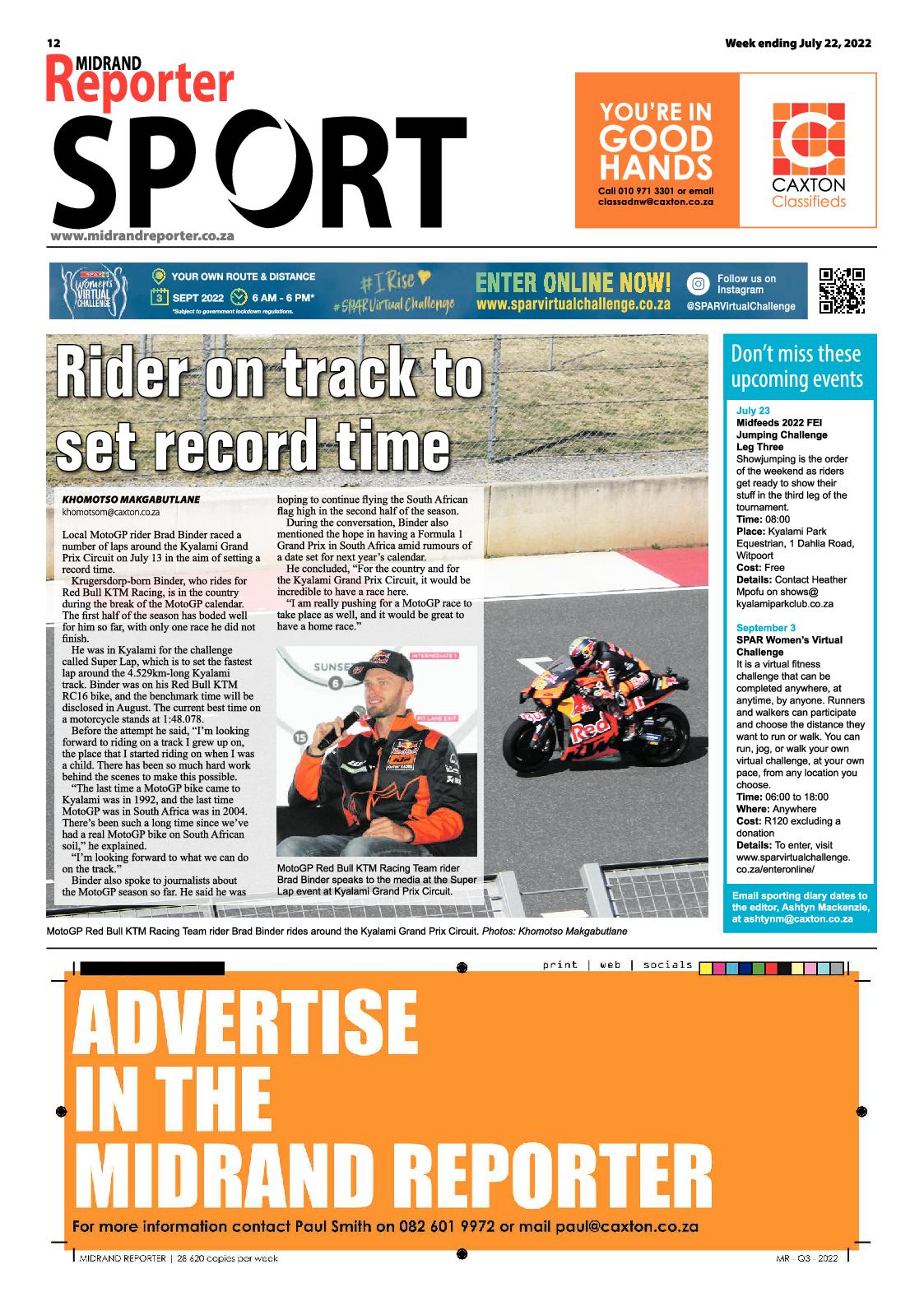 Midrand Reporter July 22 2022 page 12