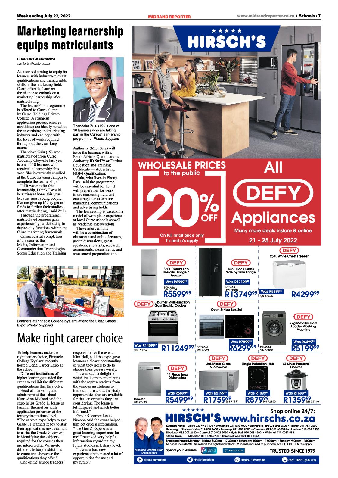Midrand Reporter July 22 2022 page 7