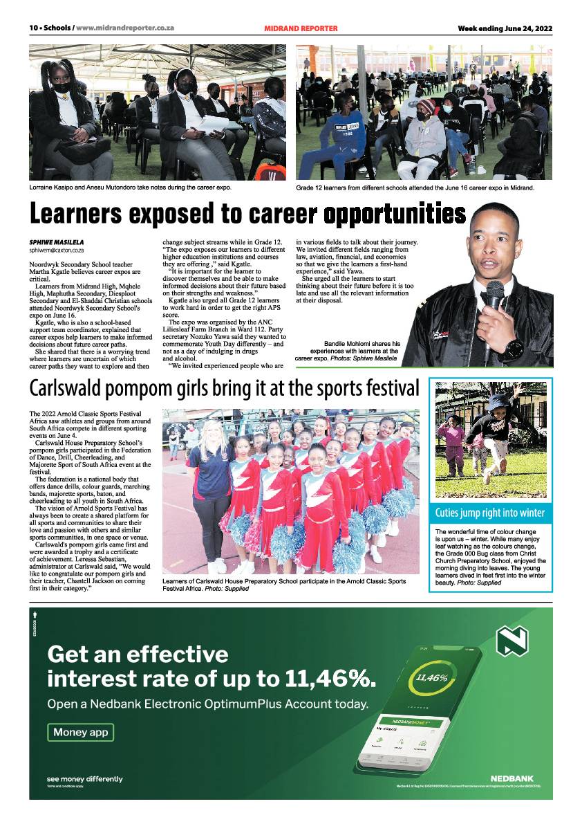 Midrand Reporter June 24 2022 page 10