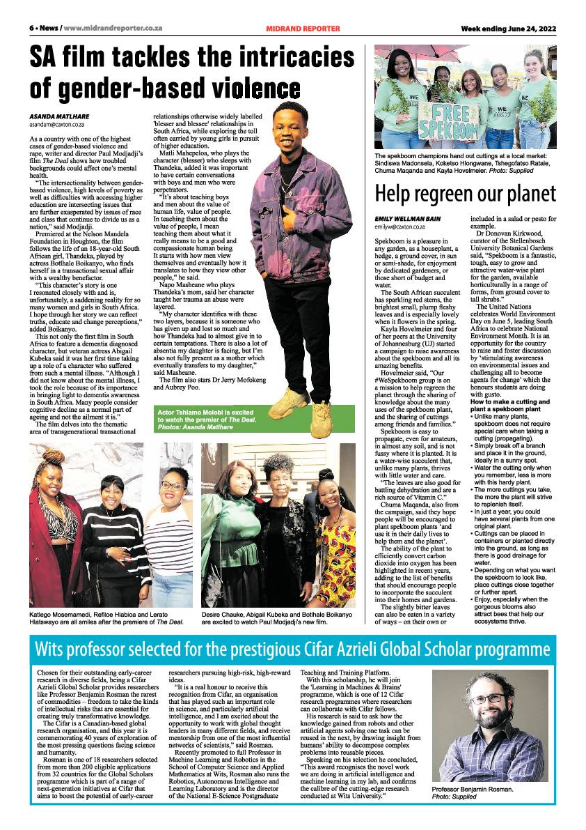 Midrand Reporter June 24 2022 page 6