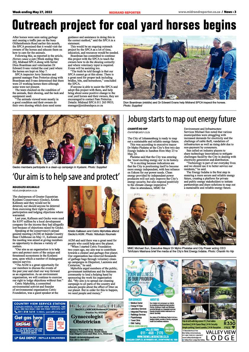 Midrand Reporter May 27 2022 page 3