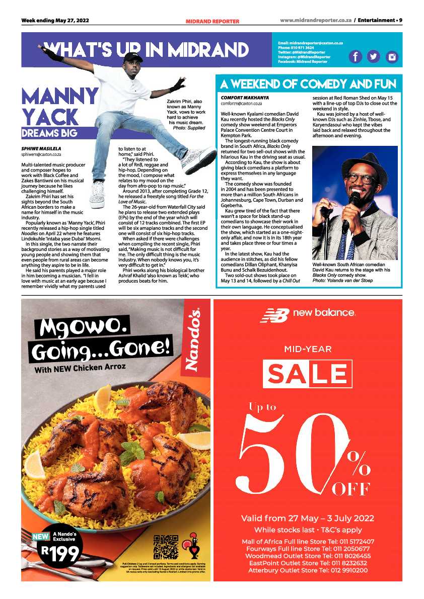 Midrand Reporter May 27 2022 page 9