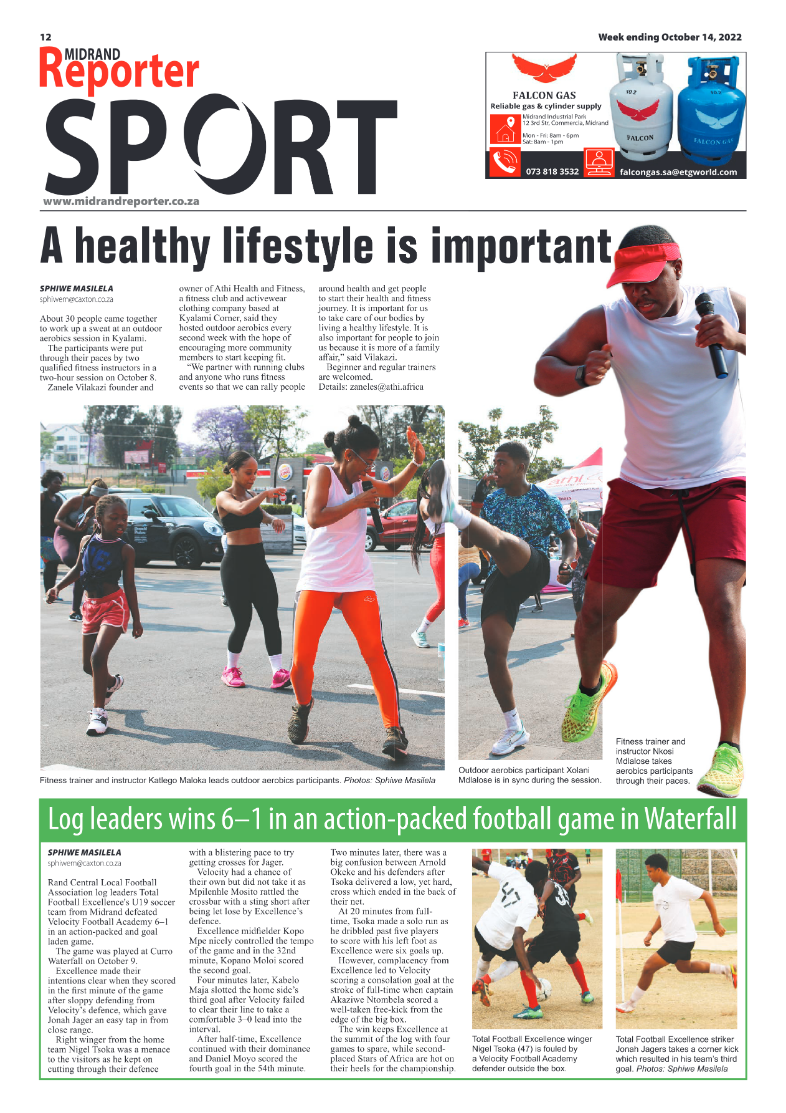 Midrand Reporter Oct 14 2022 page 12