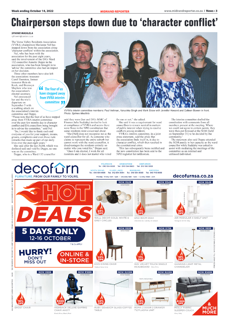 Midrand Reporter Oct 14 2022 page 3
