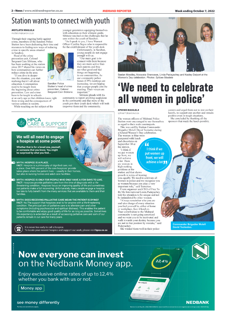 Midrand Reporter October 7 2022 page 2