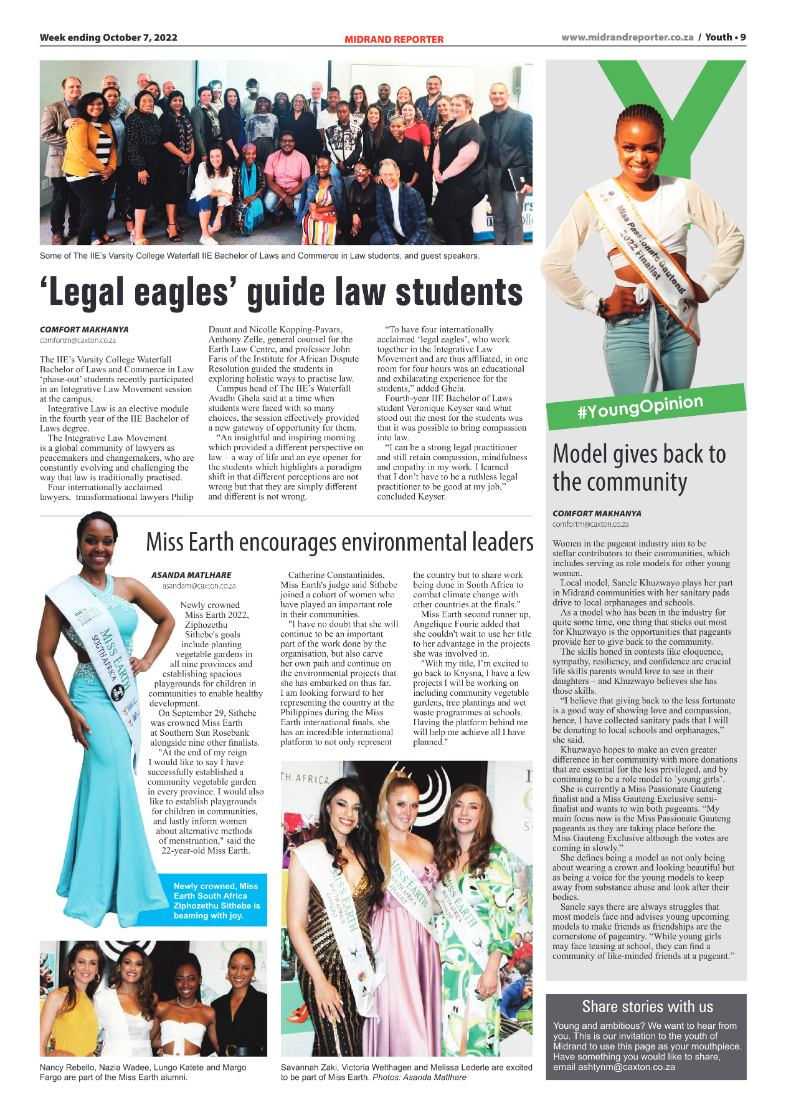 Midrand Reporter October 7 2022 page 9