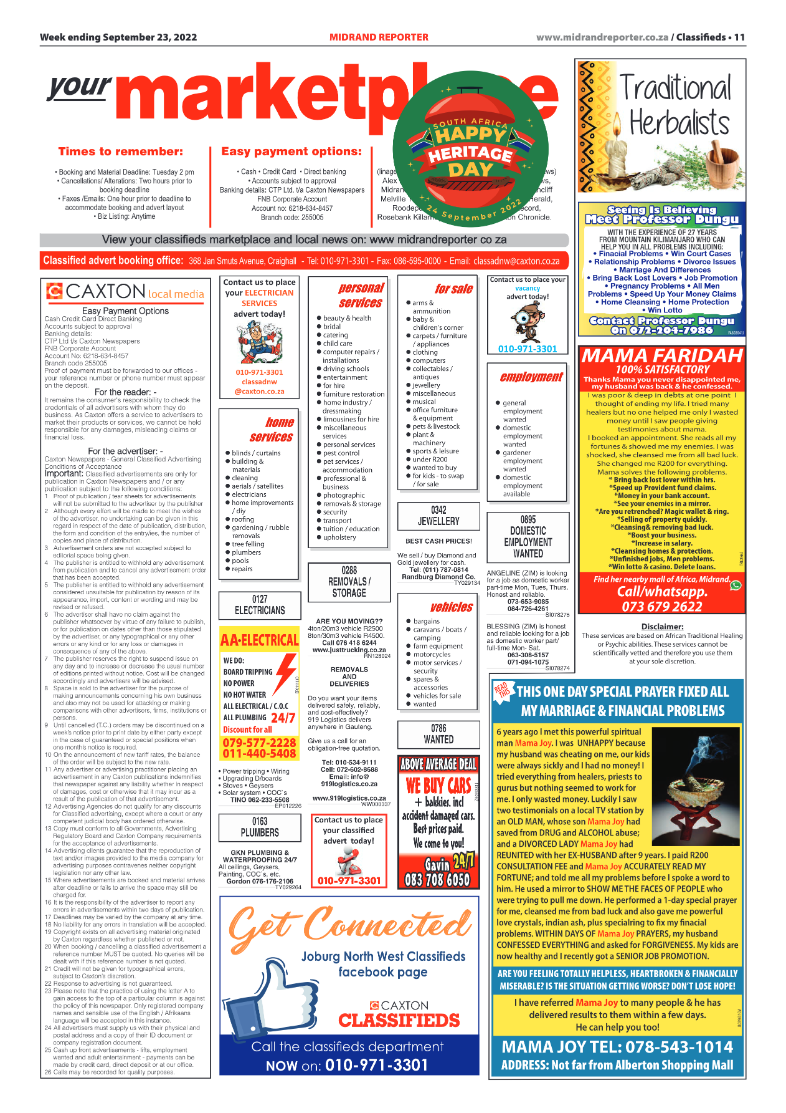 Midrand Reporter September 23 2022 page 11