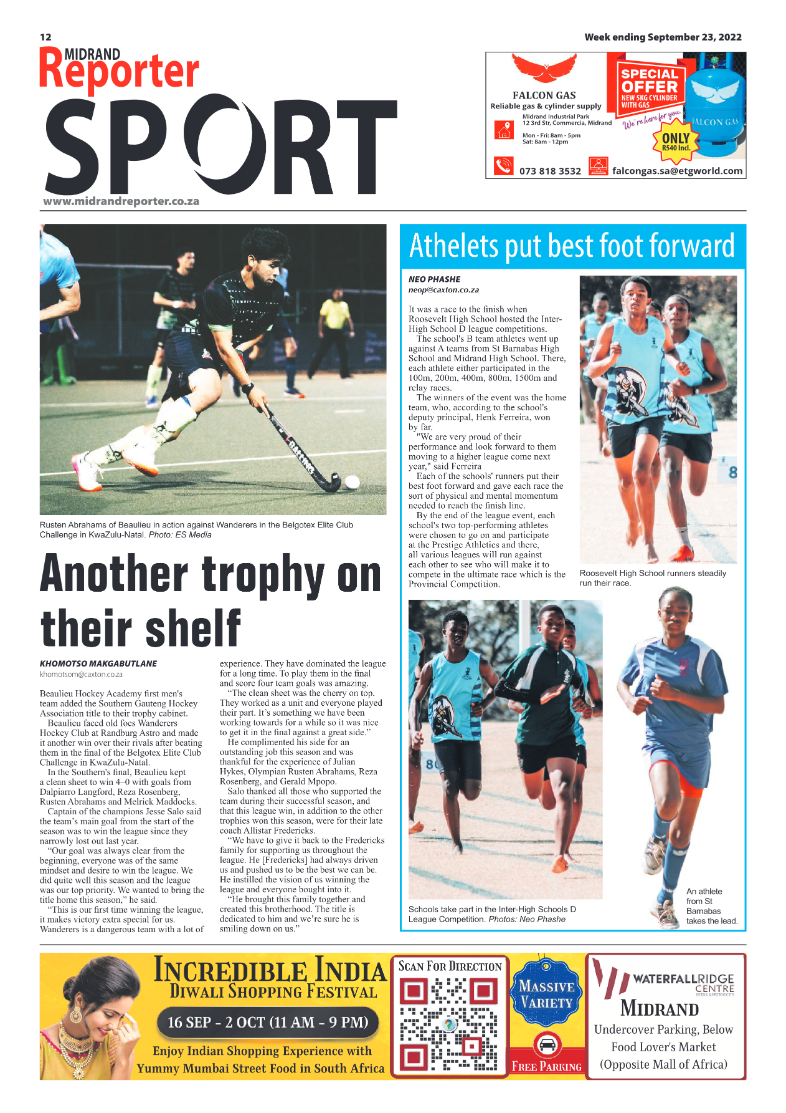 Midrand Reporter September 23 2022 page 12