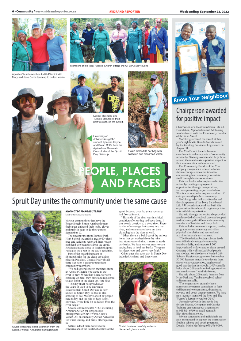 Midrand Reporter September 23 2022 page 6
