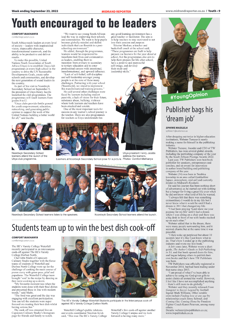 Midrand Reporter September 23 2022 page 9