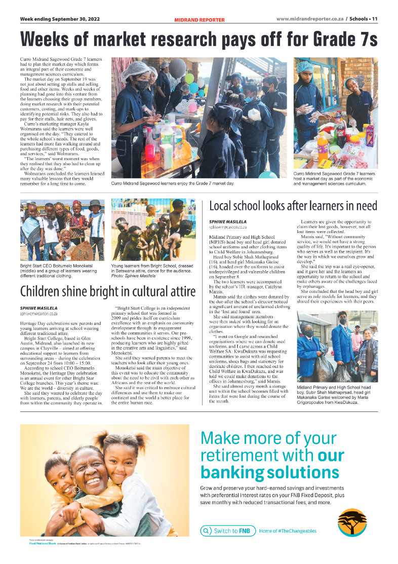 Midrand Reporter September 30 2022 page 11