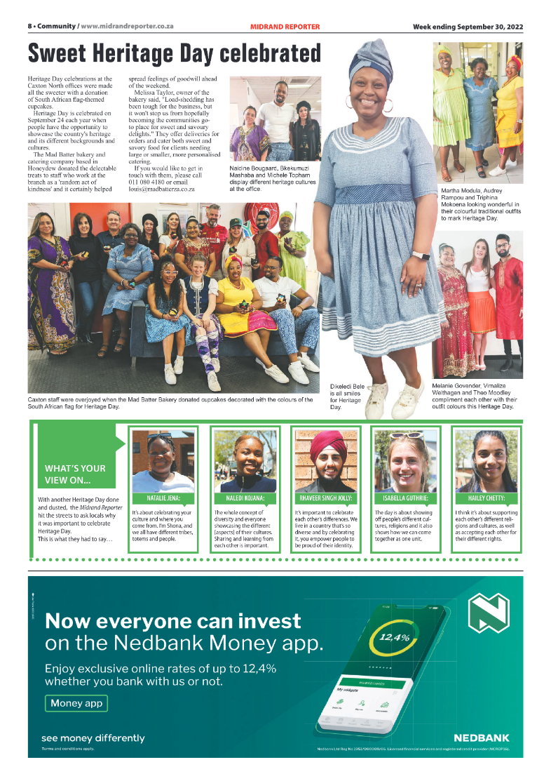 Midrand Reporter September 30 2022 page 8