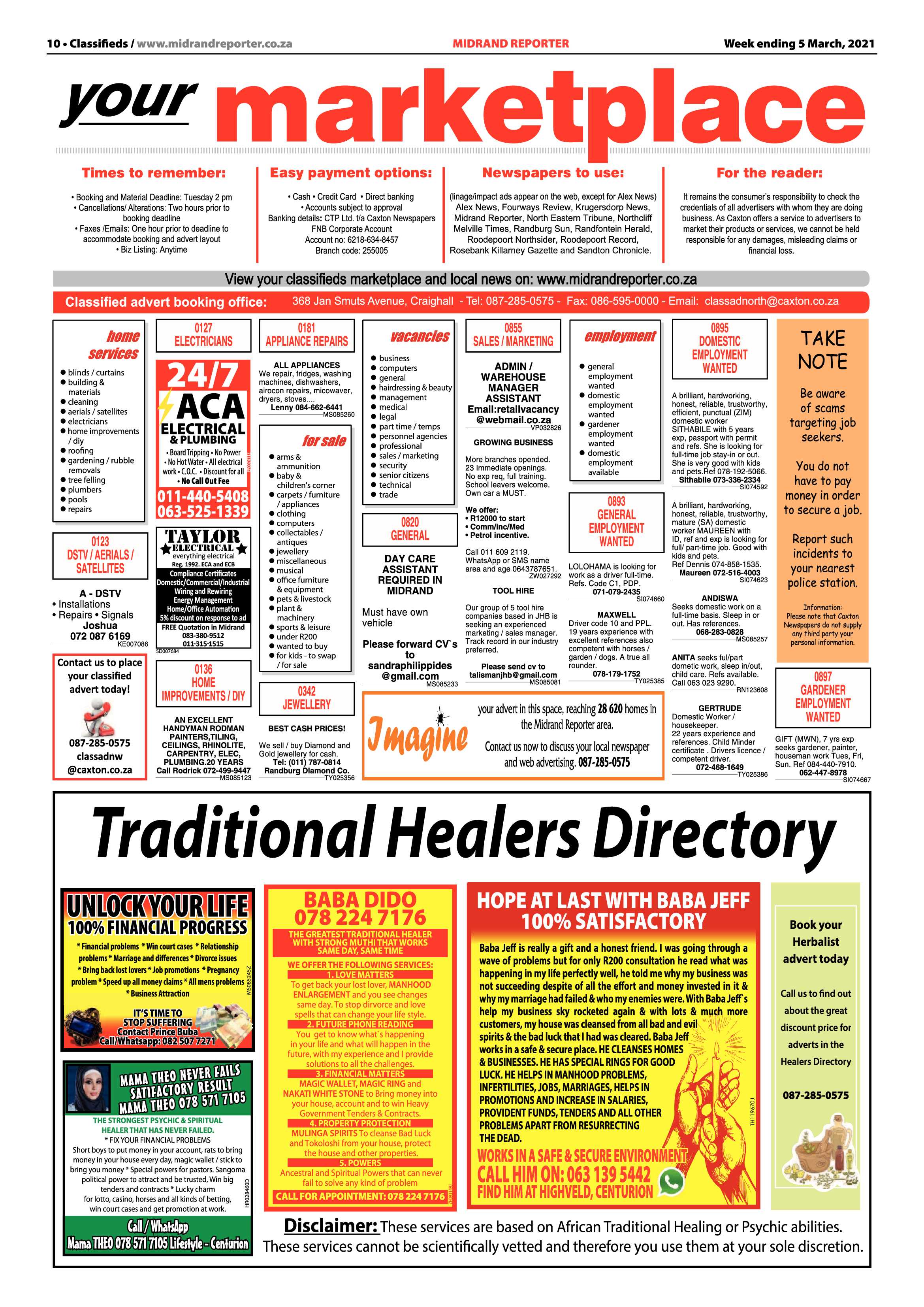 Midrand Reporter  05 March 2021 page 10
