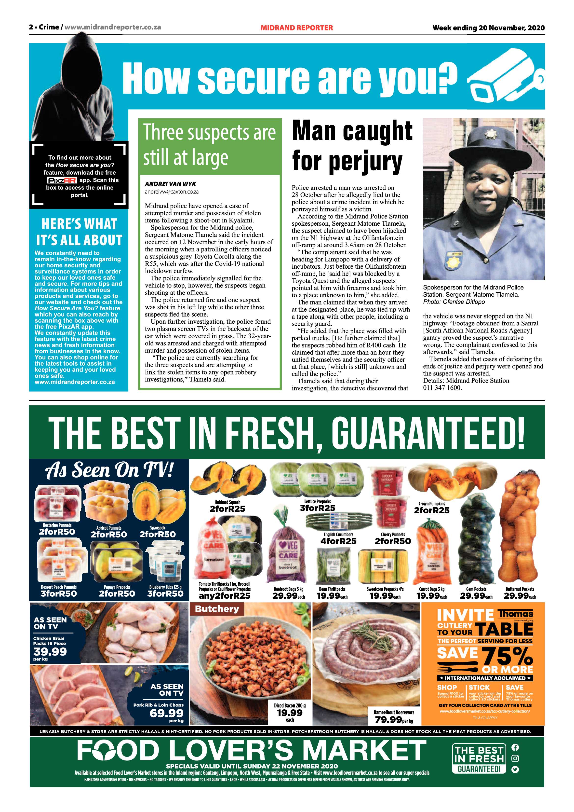 Midrand Reporter  20 November 2020 page 2