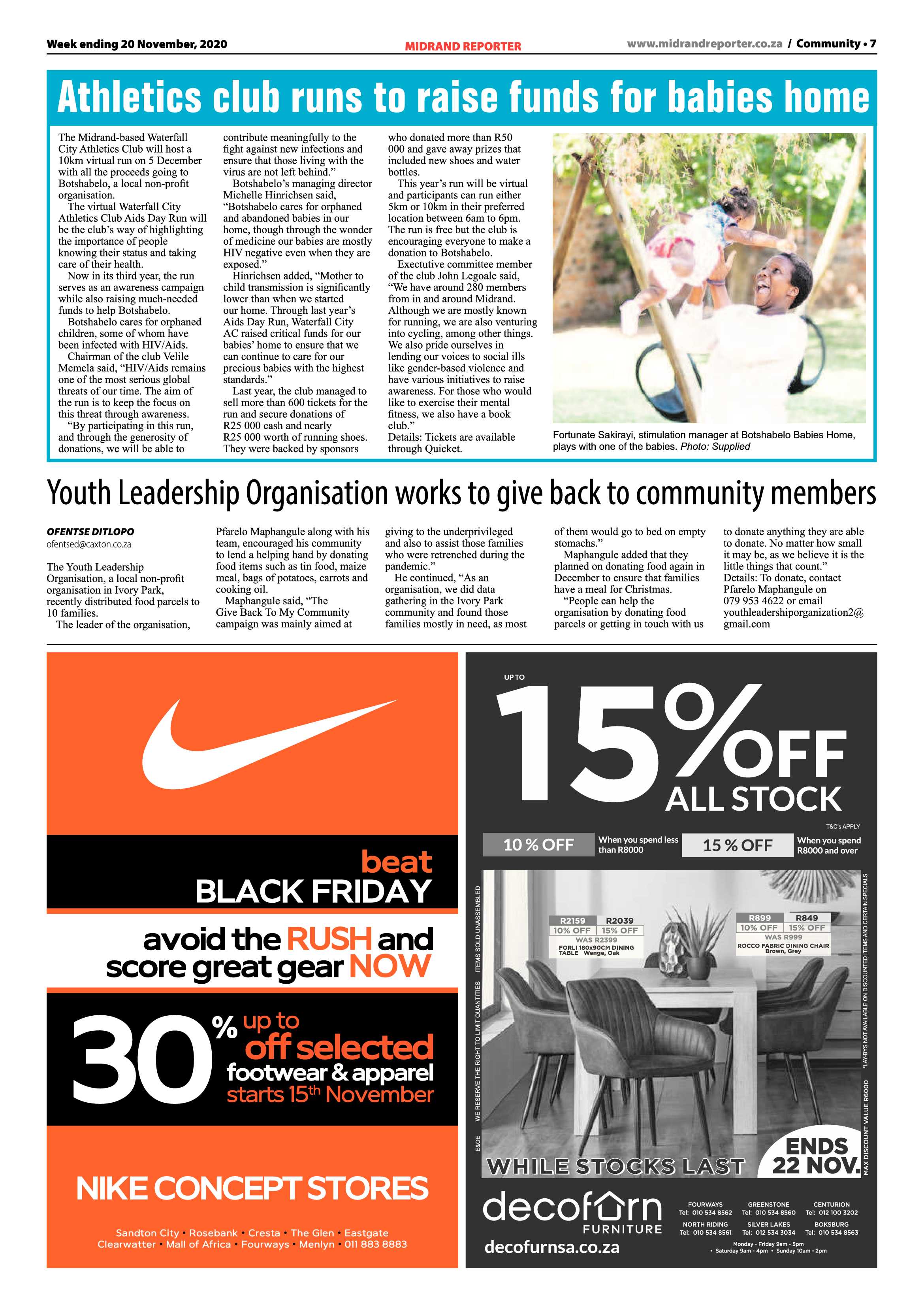 Midrand Reporter  20 November 2020 page 7