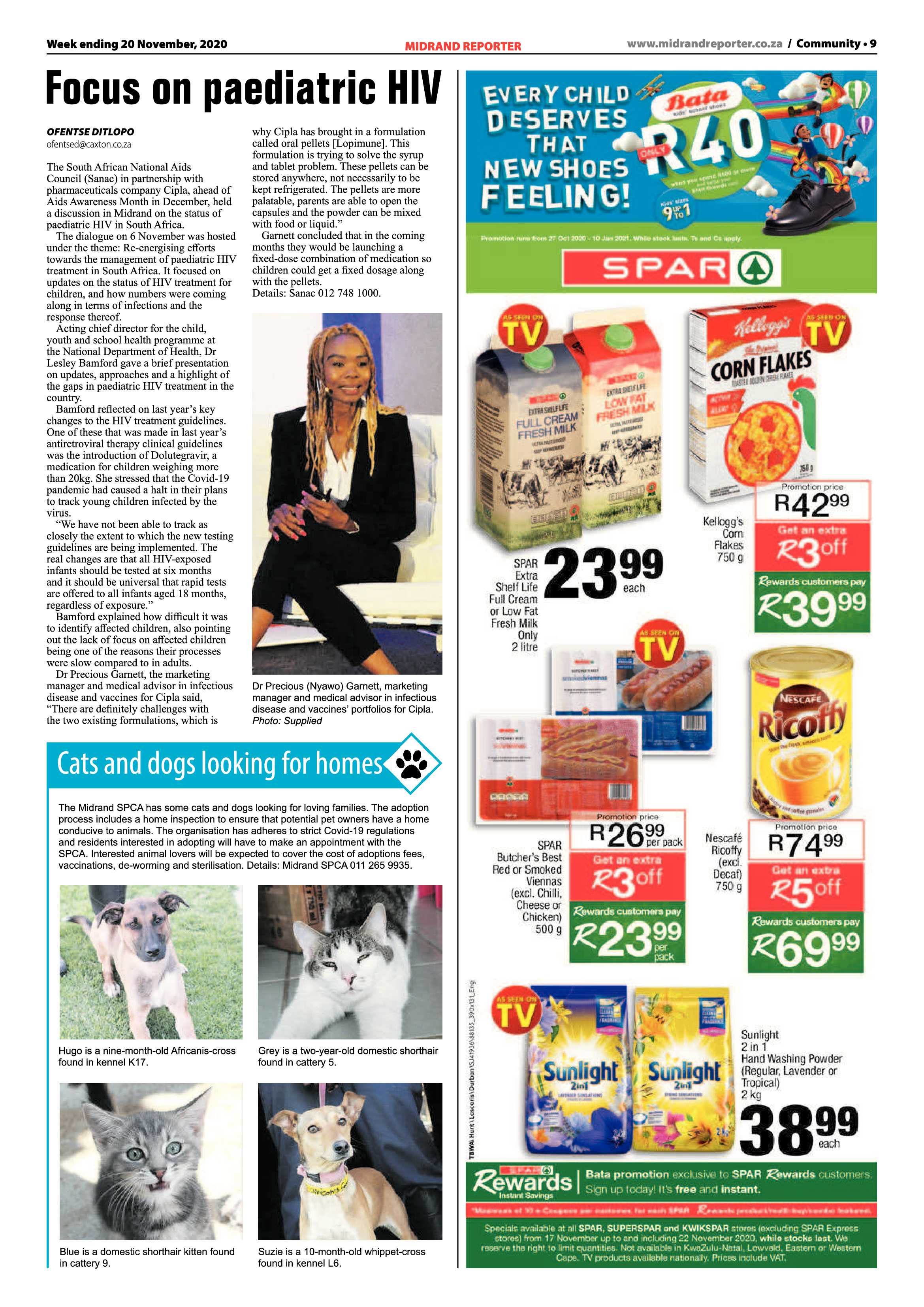 Midrand Reporter  20 November 2020 page 9