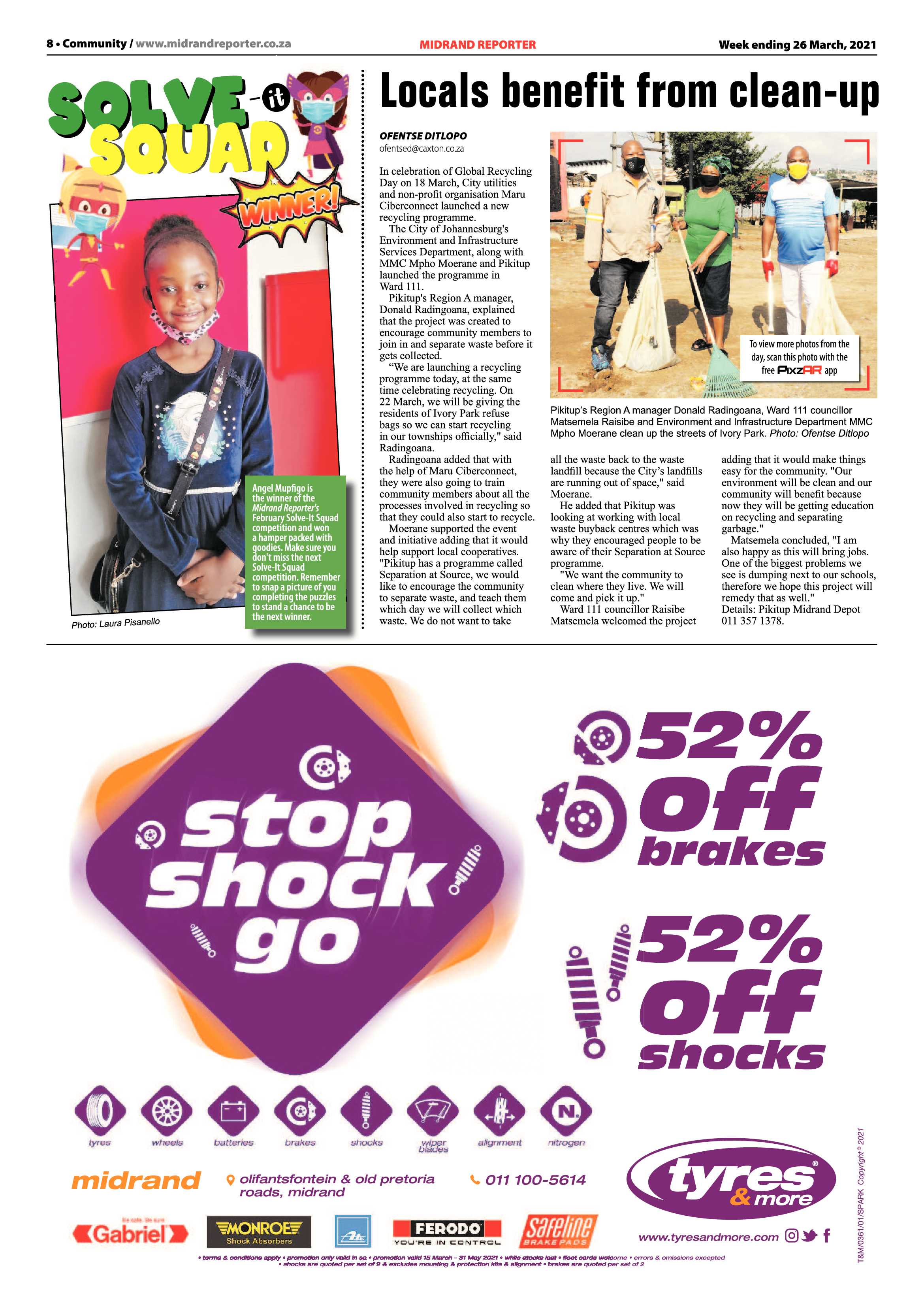 Midrand Reporter  26 March 2021 page 8