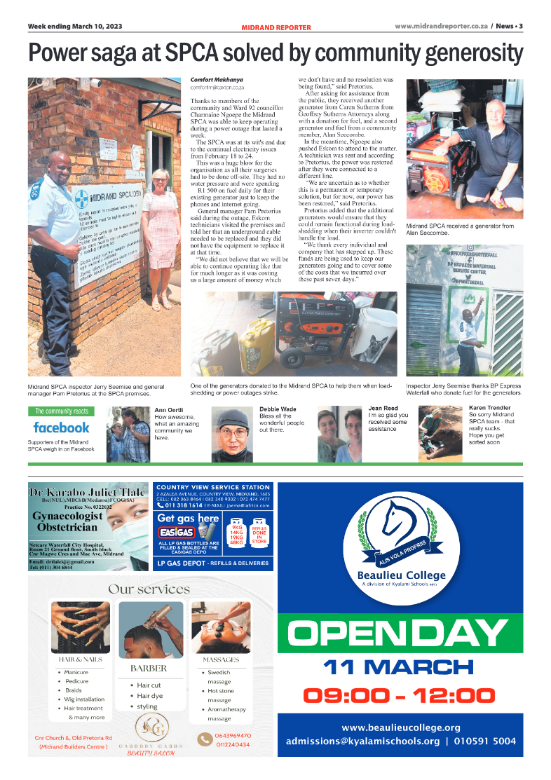 Midrand Reporter March 10 2023 page 3