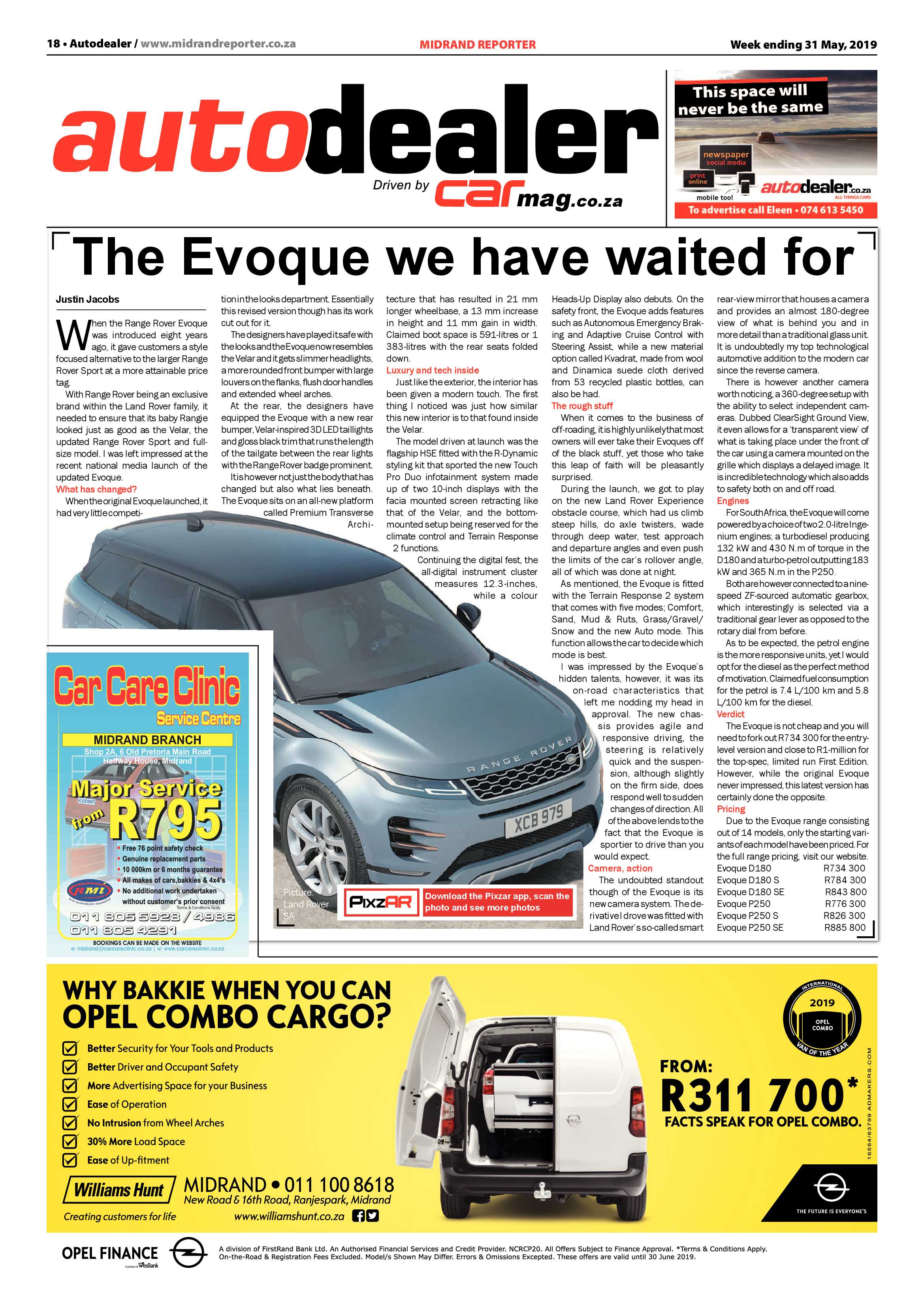 Midrand Reporter 31 May, 2019 page 17
