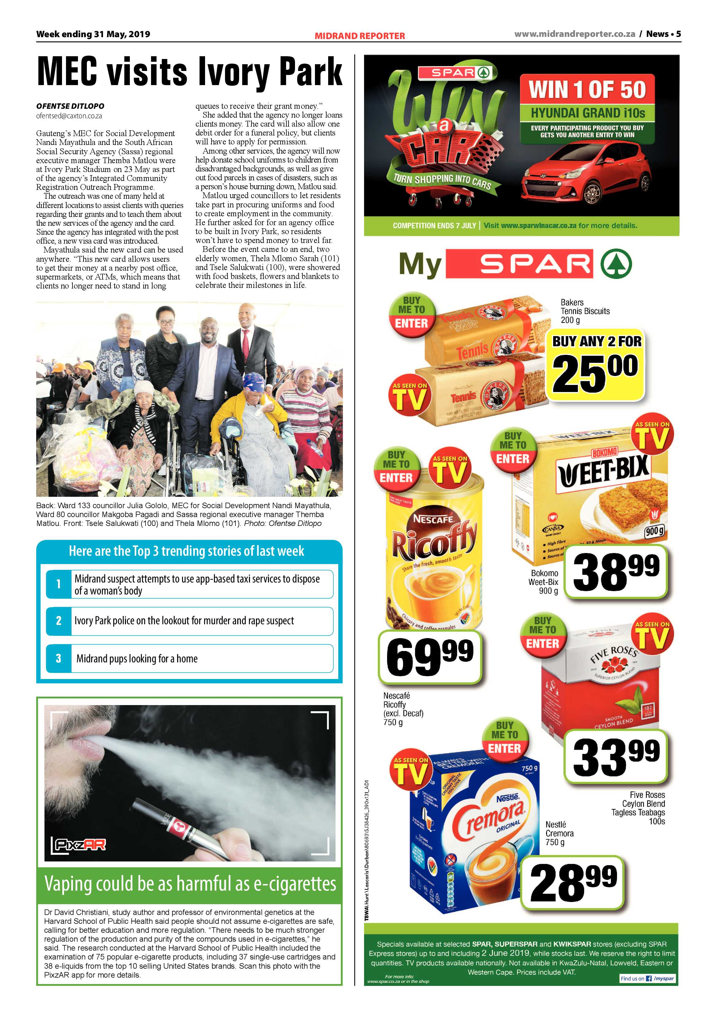 Midrand Reporter 31 May, 2019 page 5