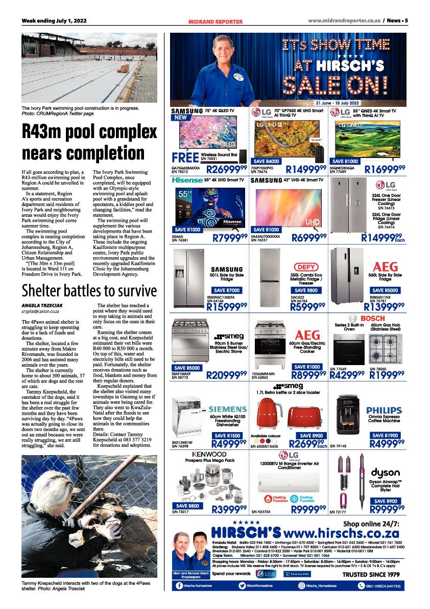 Midrand Reporter July 1 2022 page 5