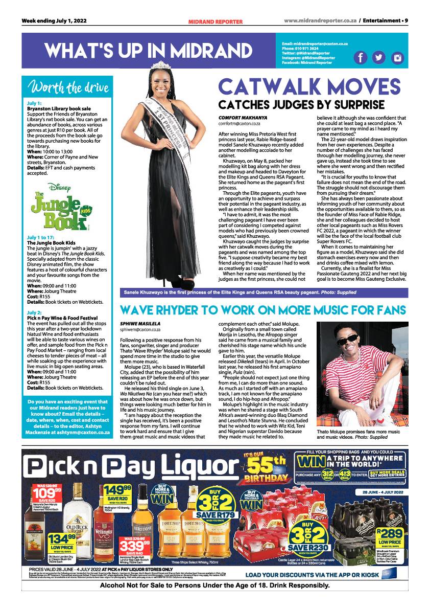 Midrand Reporter July 1 2022 page 9