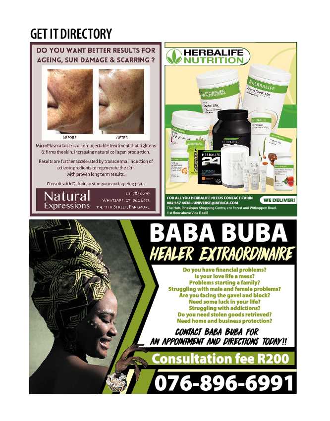 Get It Joburg North May 2021 page 32