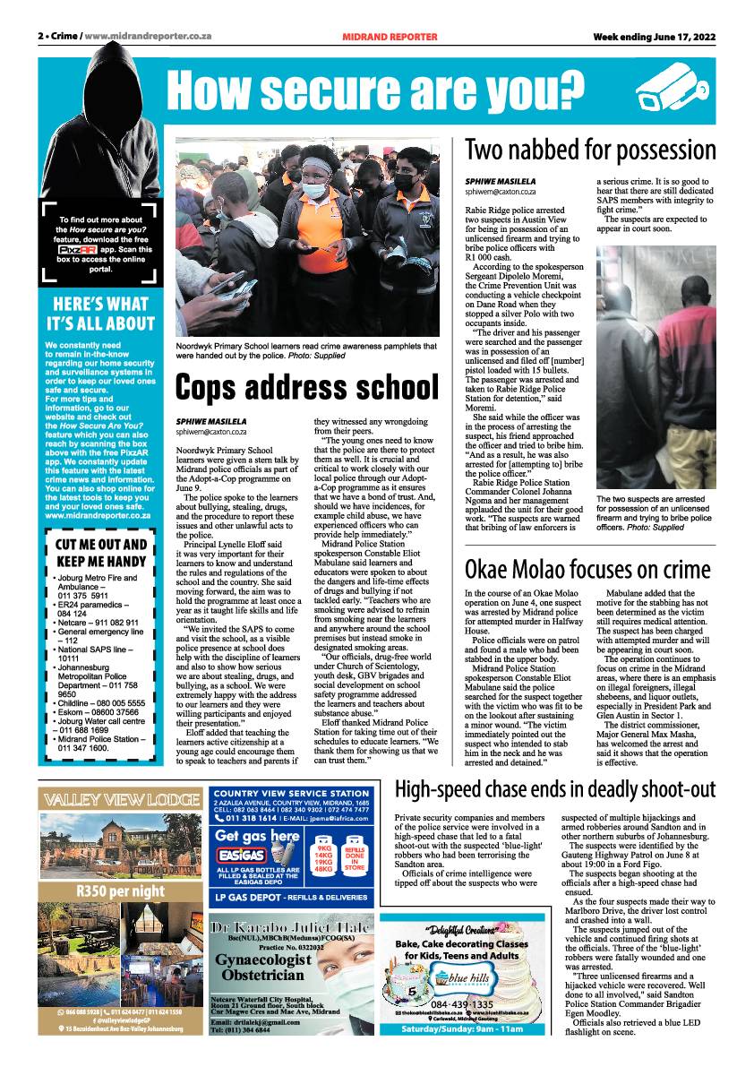 Midrand Reporter 17 June 2022 page 2