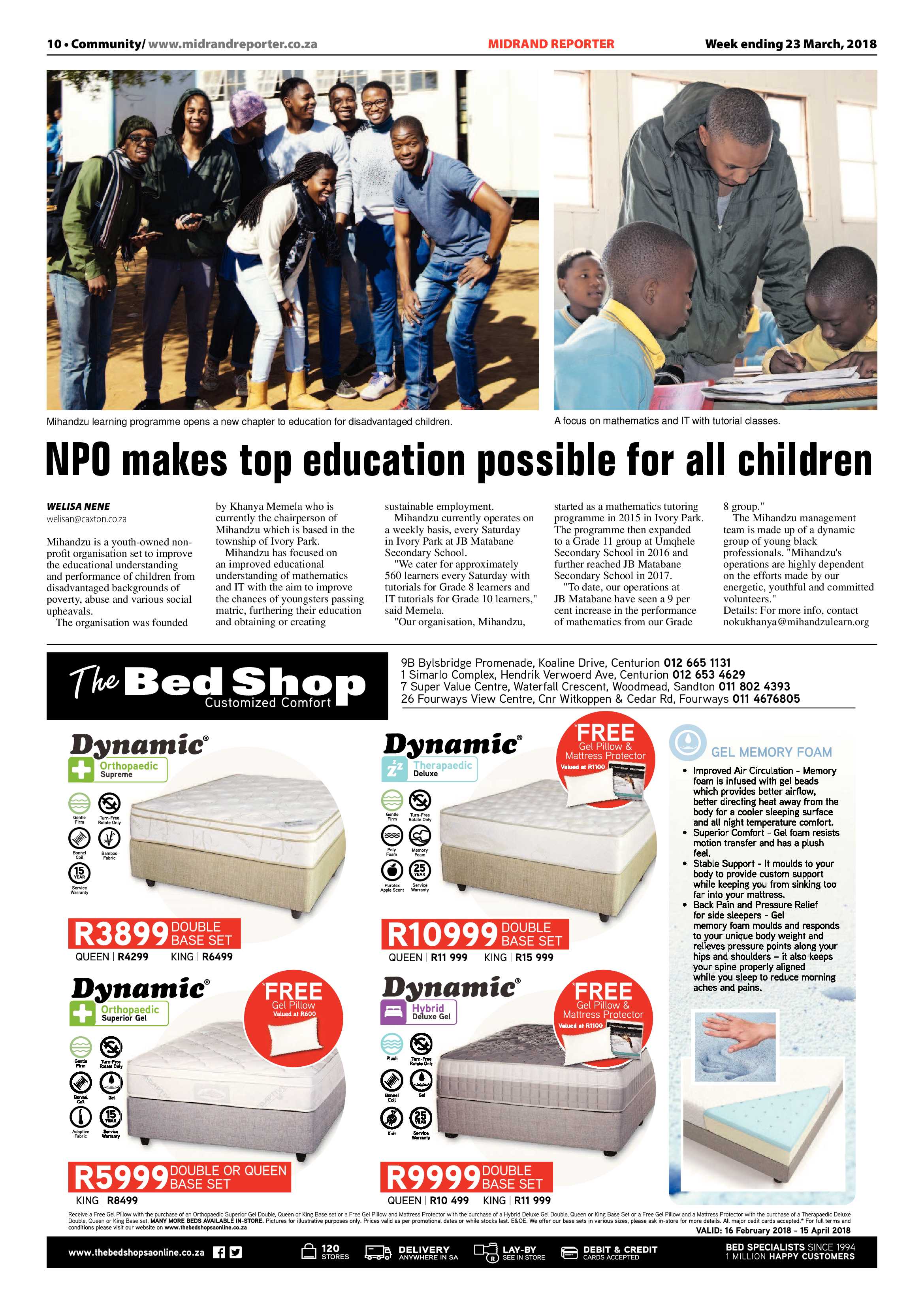 Midrand Reporter 23 March 2018 page 10