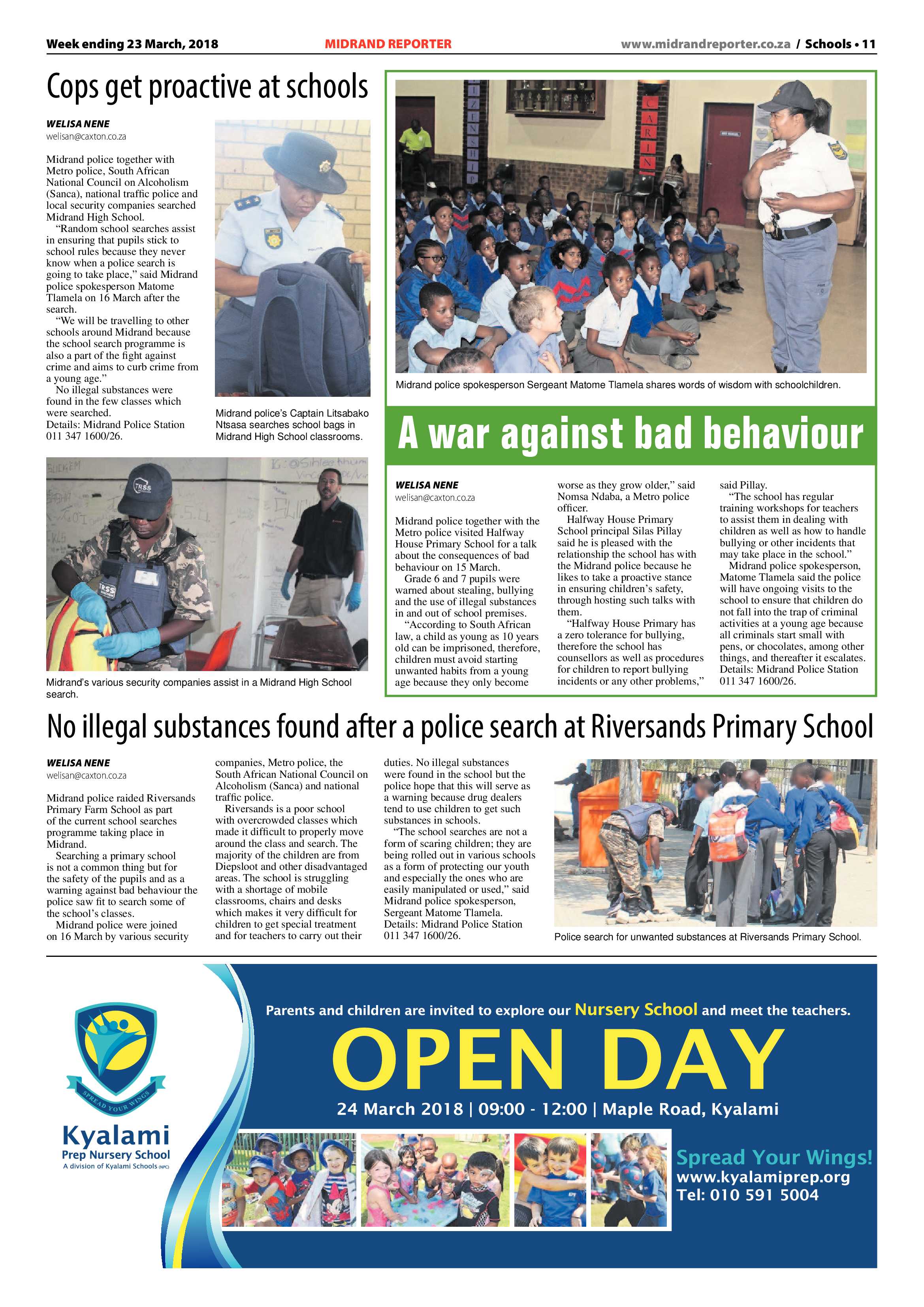 Midrand Reporter 23 March 2018 page 11